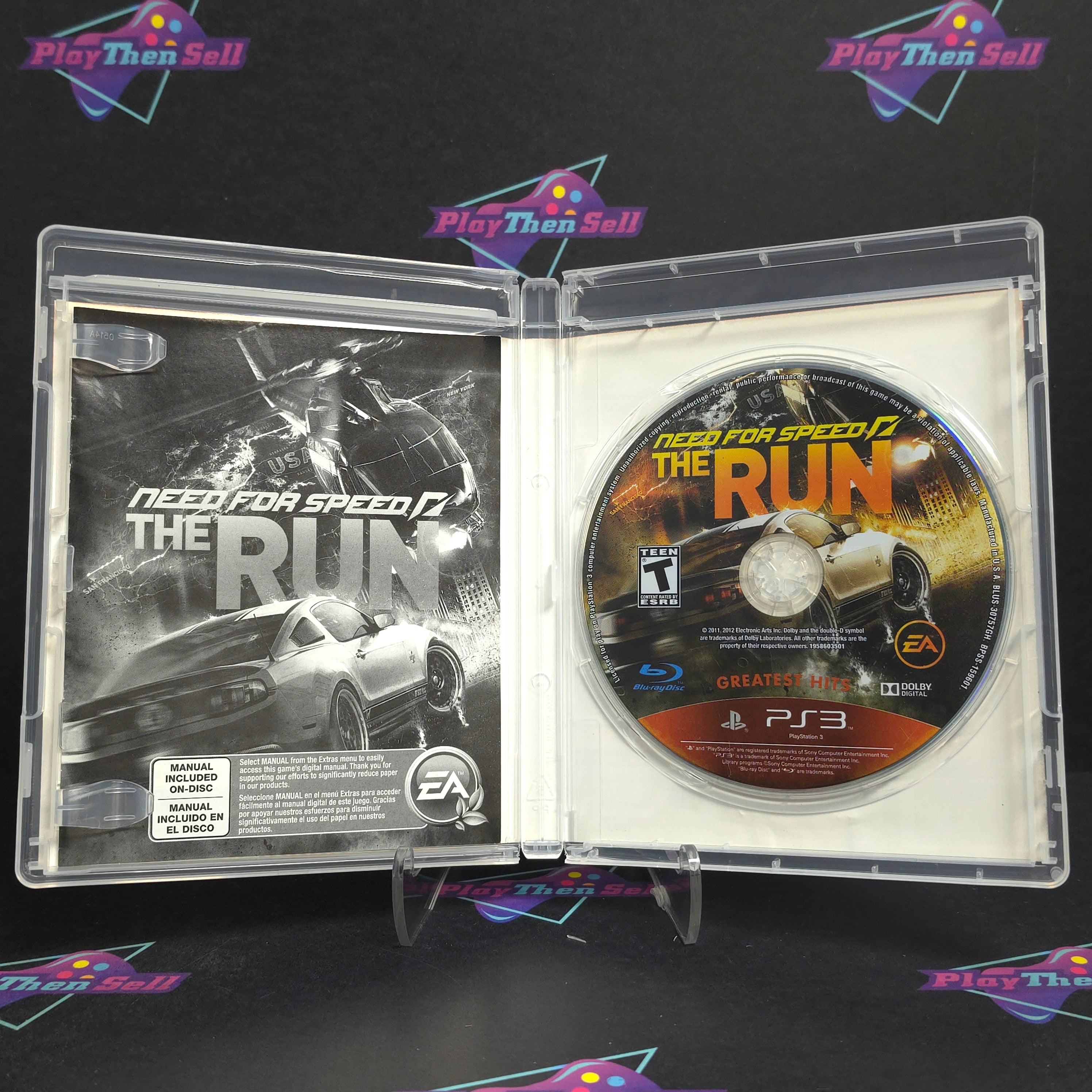 Need for Speed The Run PS3 PlayStation 3 GH Complete - Excellent