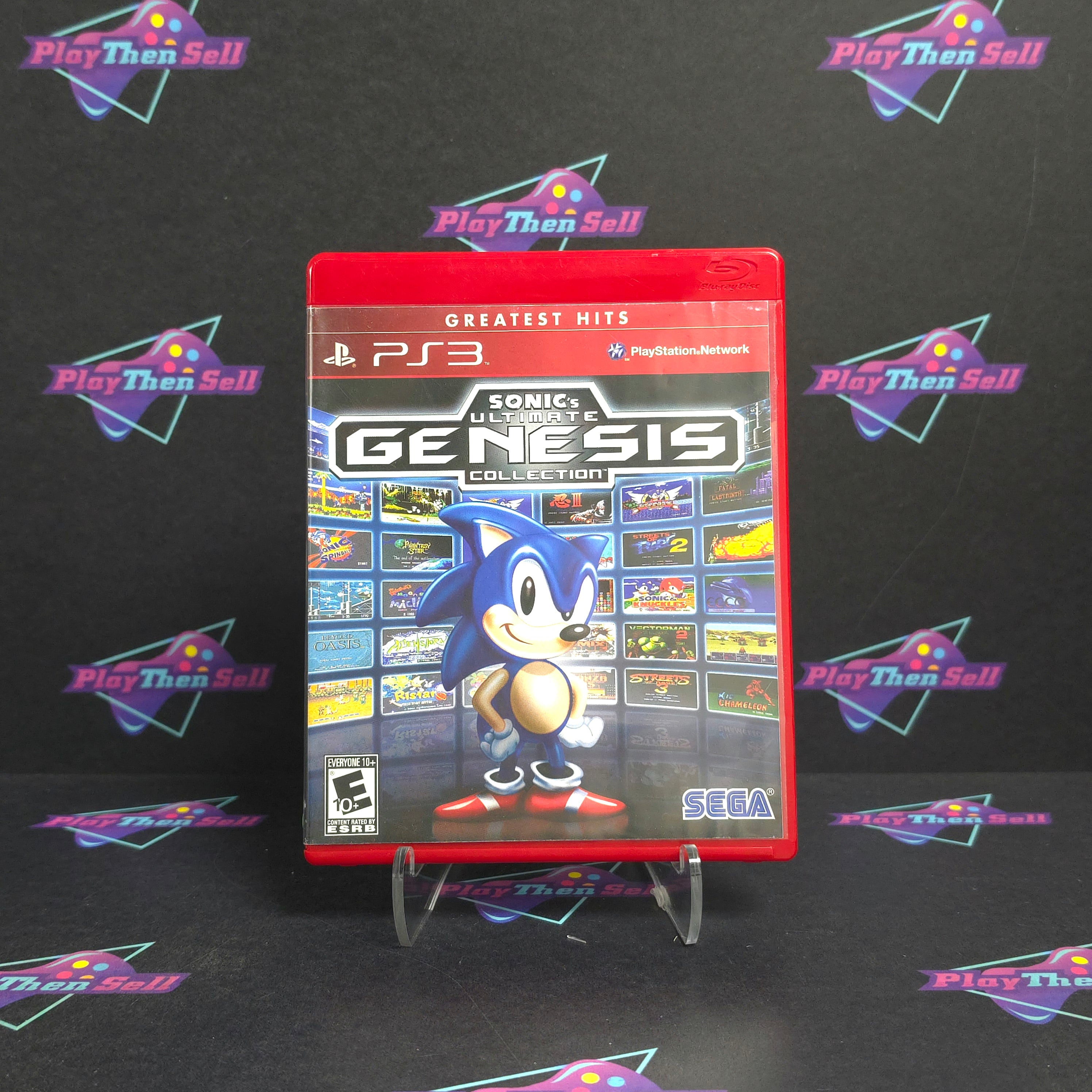 Sonic's Ultimate Genesis Collection PS3 PlayStation 3 GH - Very Good