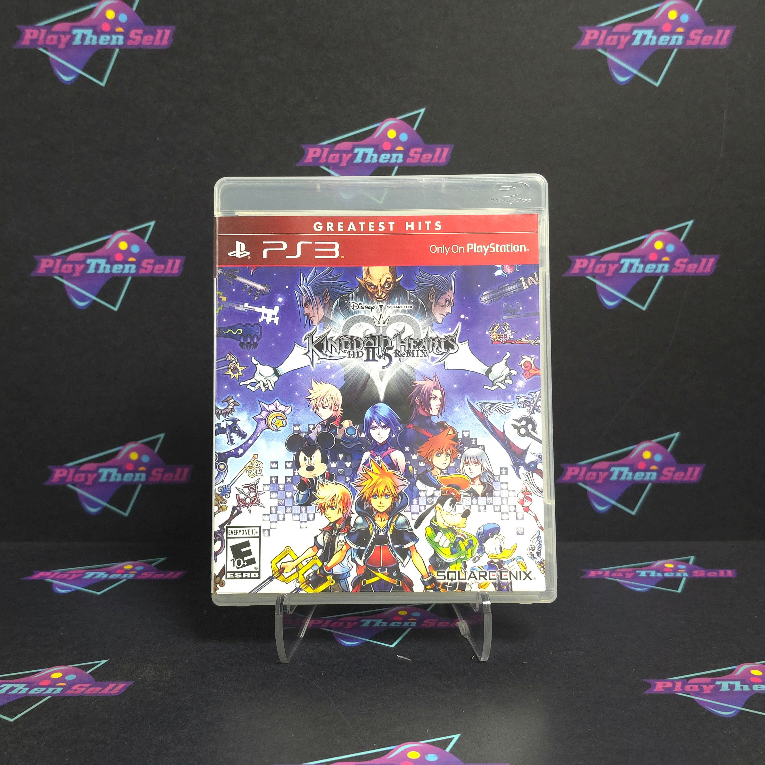 Kingdom Hearts HD 2.5 ReMIX PS3 PlayStation 3 GH Complete - Very Good