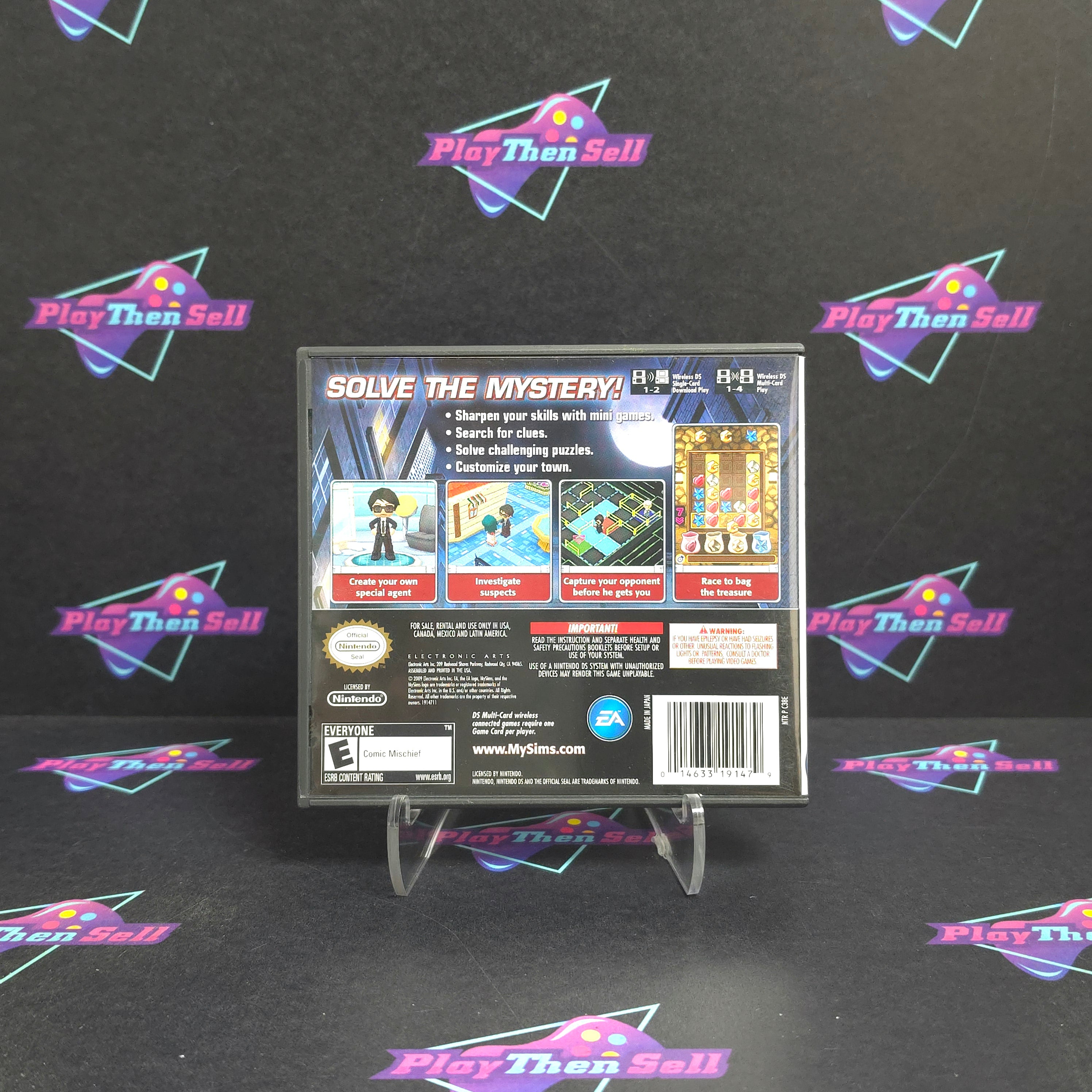 My Sims Agents Nintendo DS - Very Good