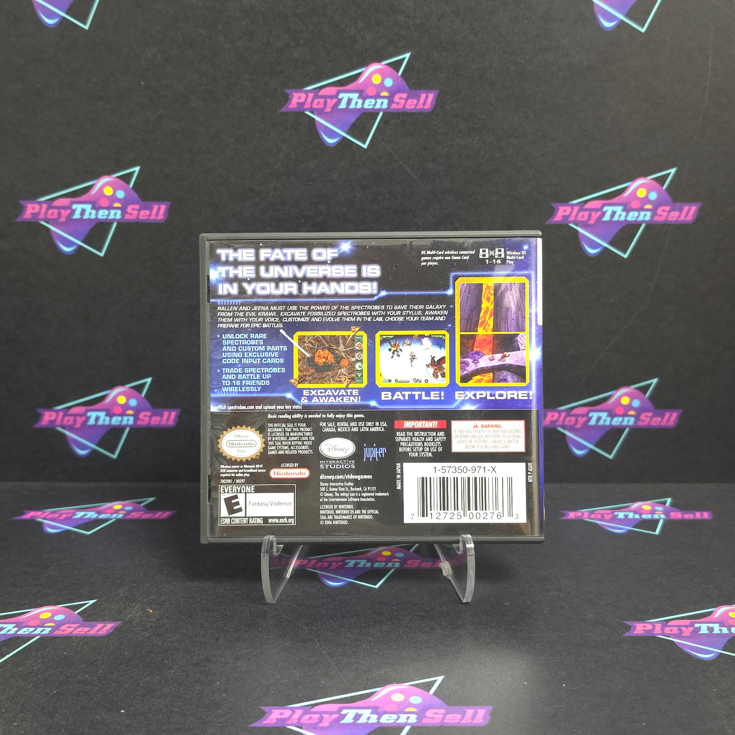 Spectrobes Nintendo DS + Cards - Very Good