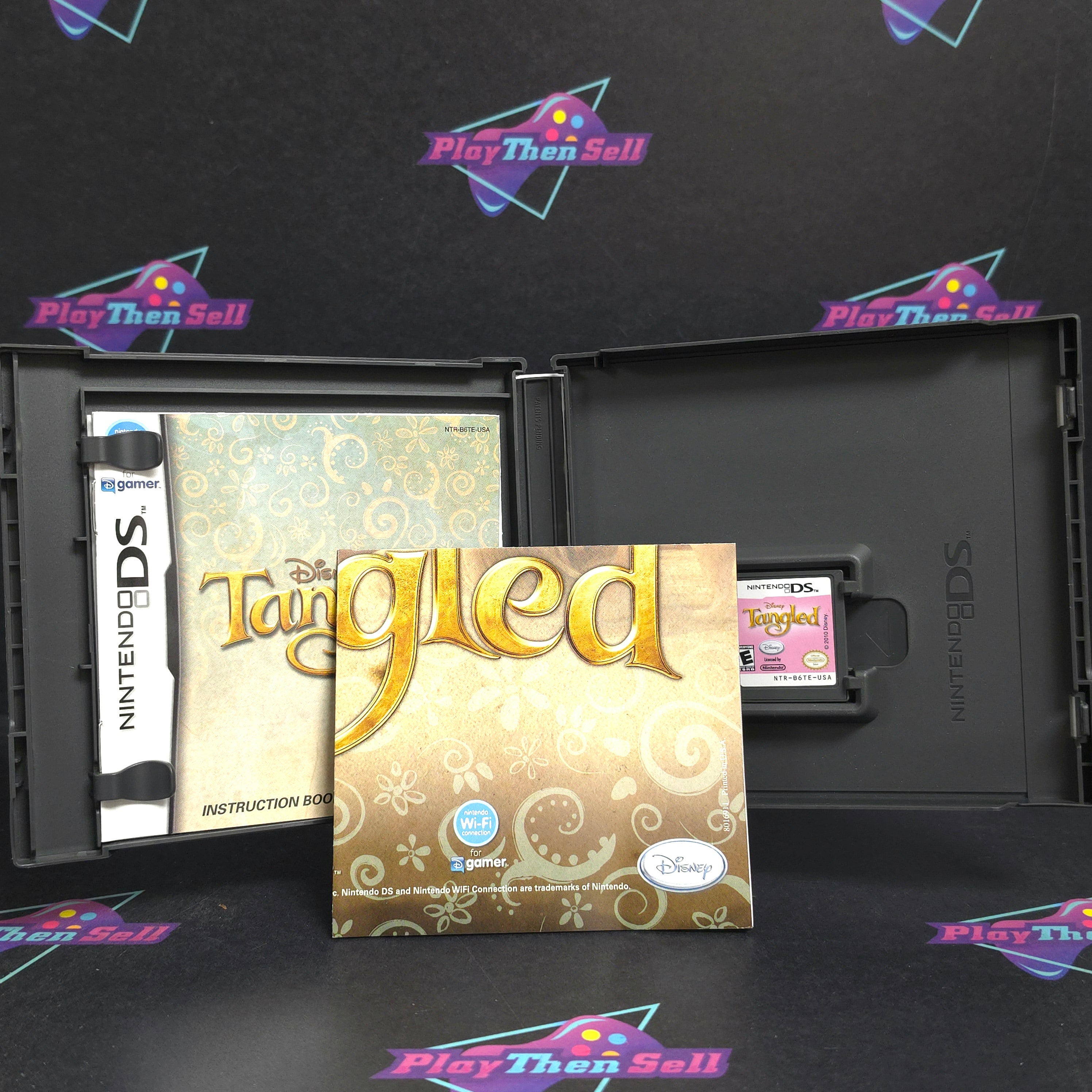 Tangled Nintendo DS + Poster Complete - Excellent