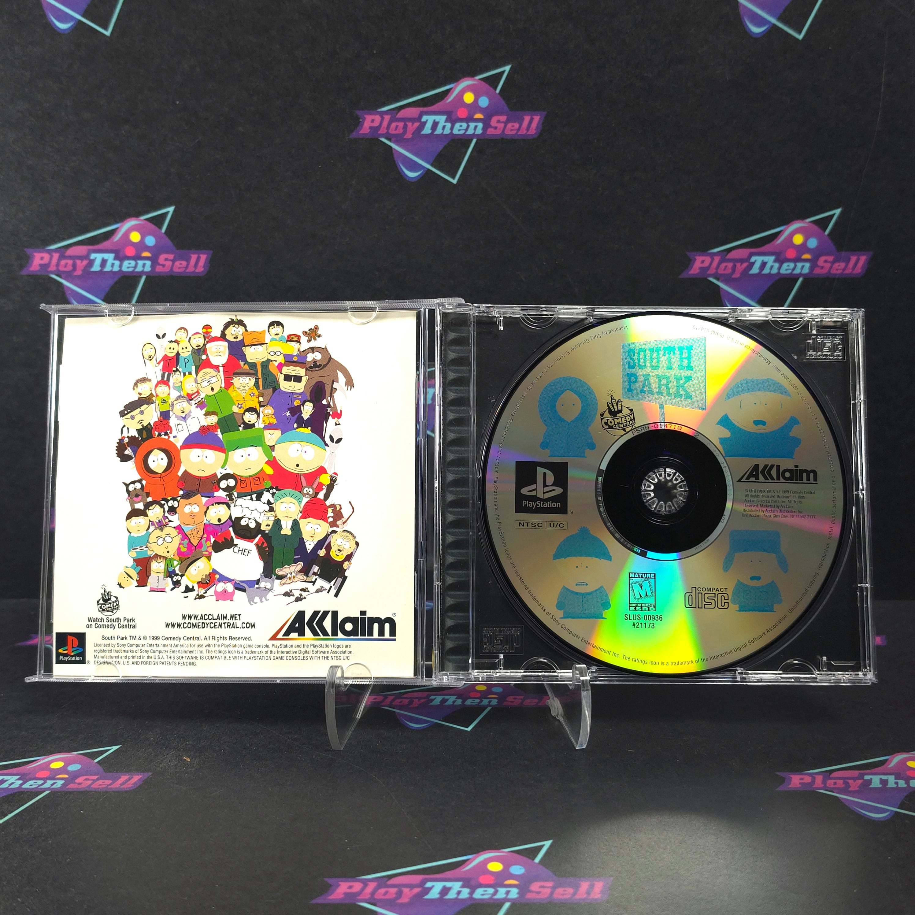 South Park PS1 PlayStation 1 + Reg Complete - Excellent