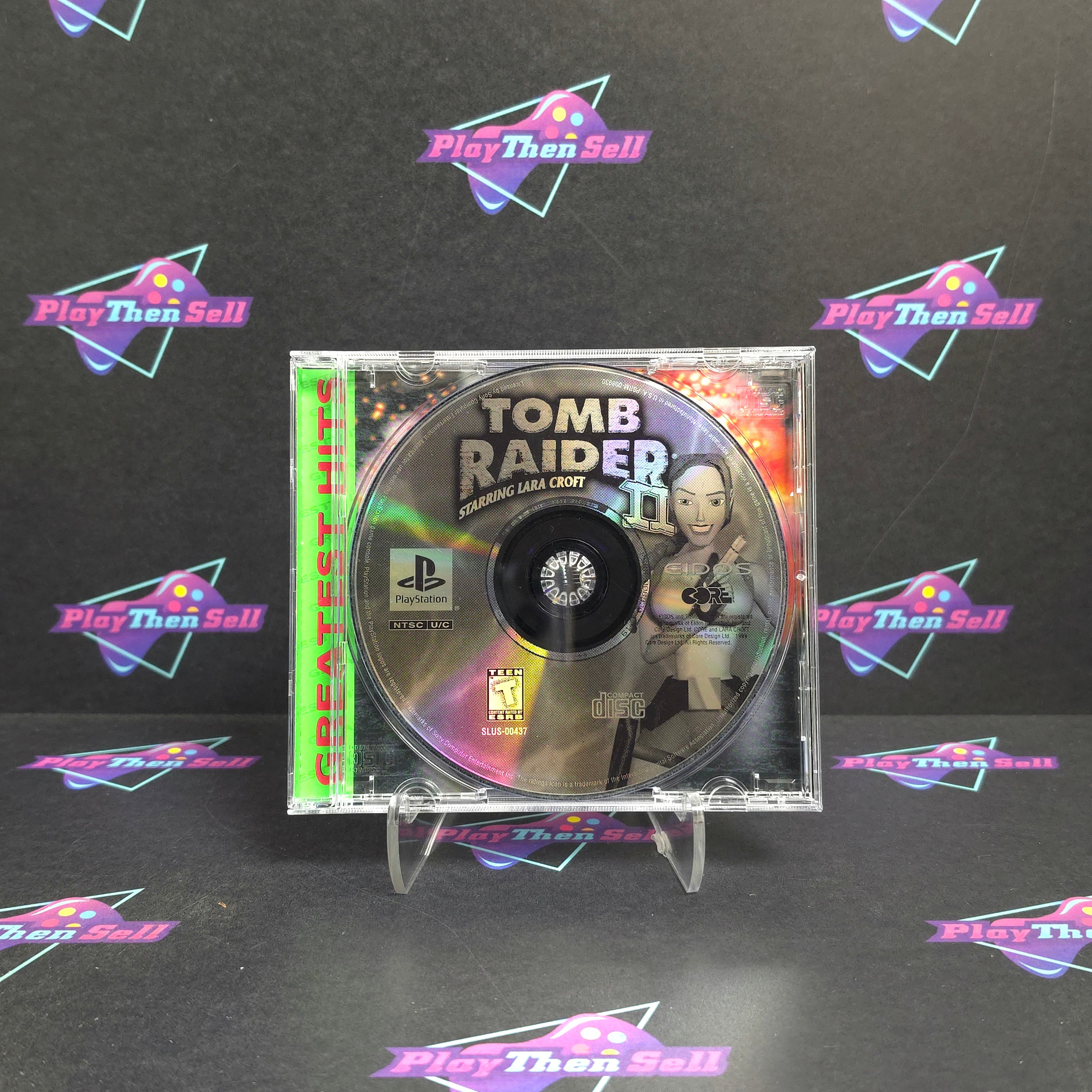 Tomb Raider II PS1 PlayStation 1 GH - Very Good