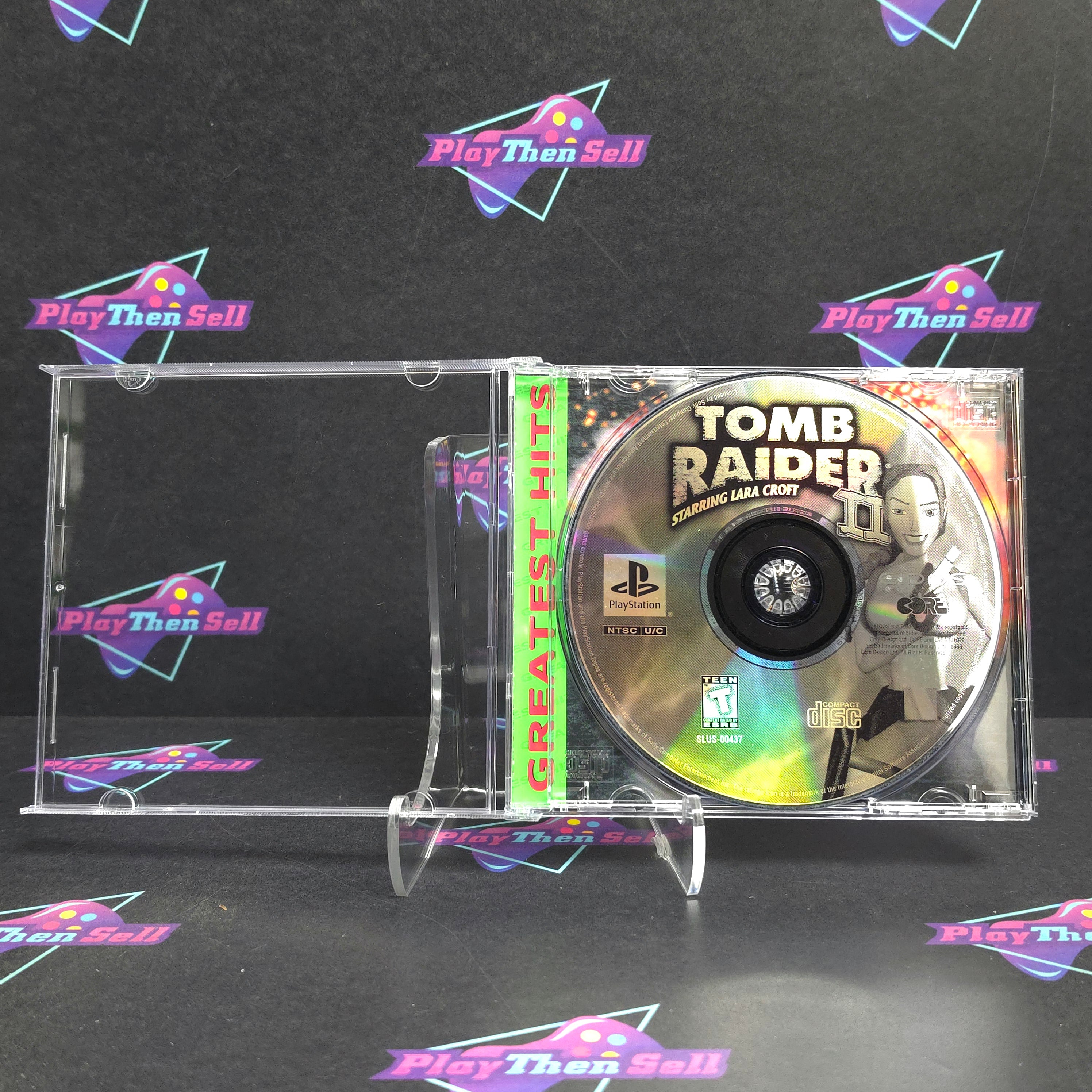 Tomb Raider II PS1 PlayStation 1 GH - Very Good