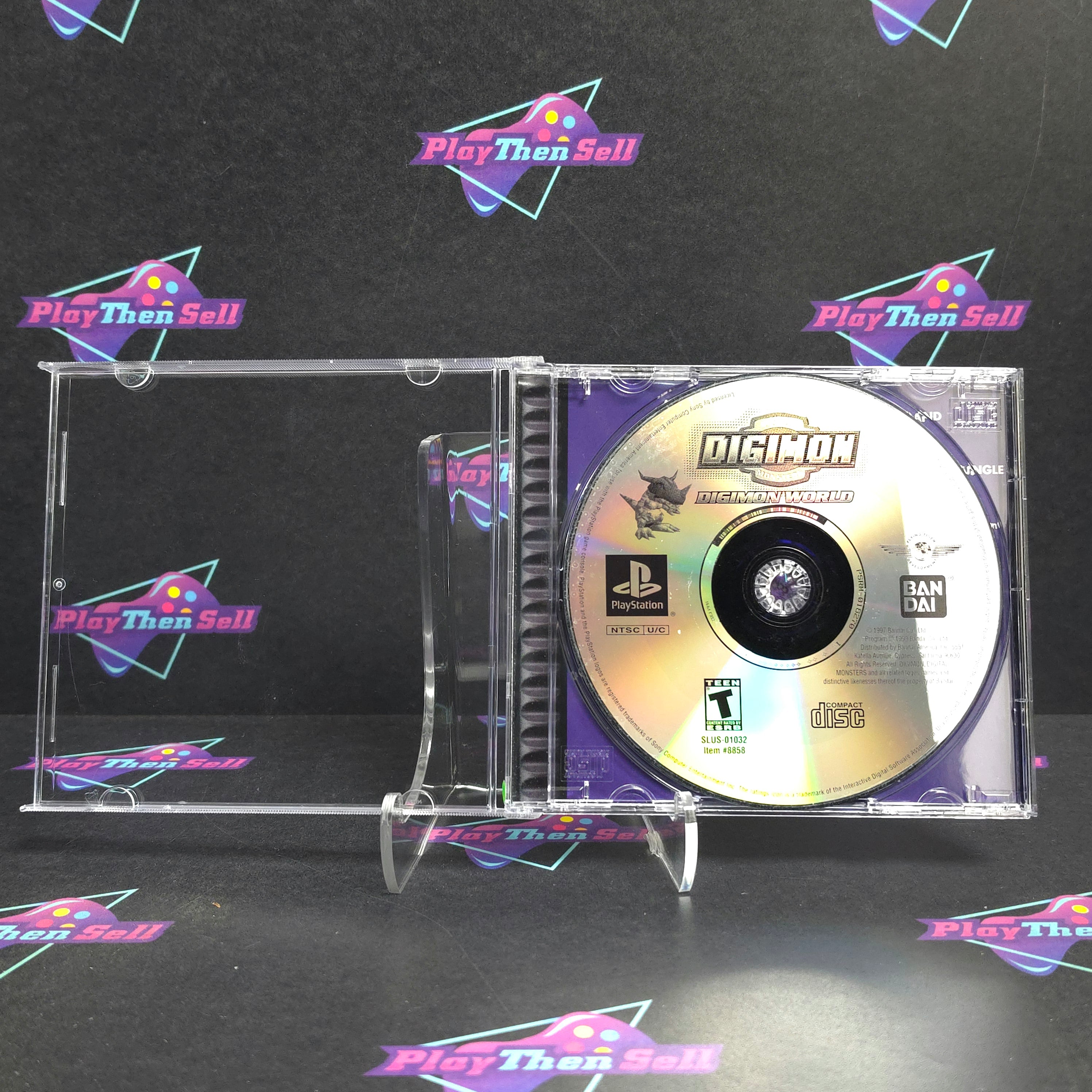 Digimon World PS1 PlayStation 1 - Very Good