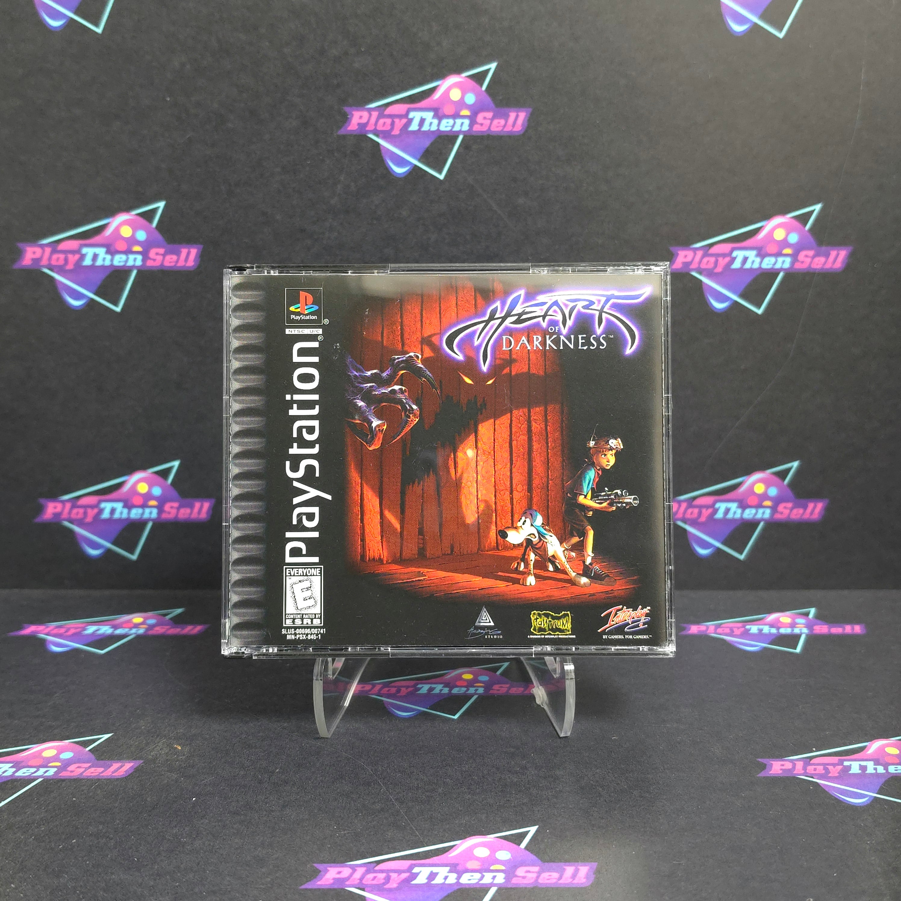 Heart of Darkness PS1 PlayStation 1 - Very Good