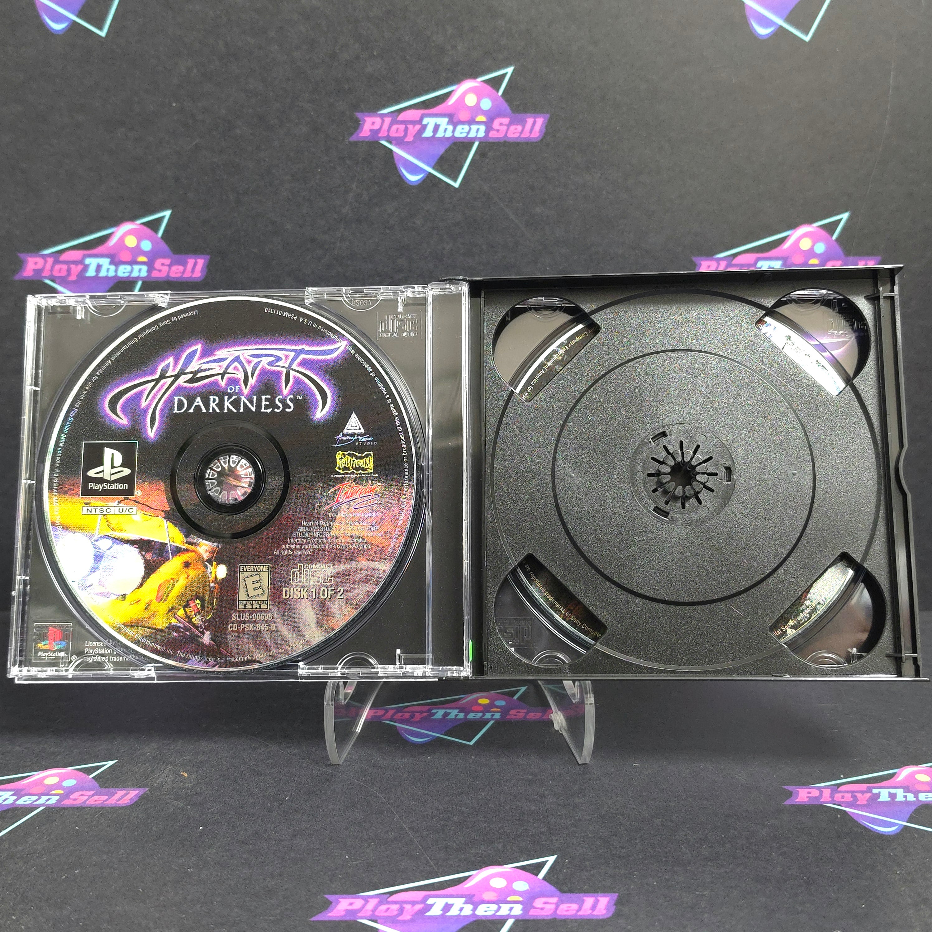 Heart of Darkness PS1 PlayStation 1 - Very Good