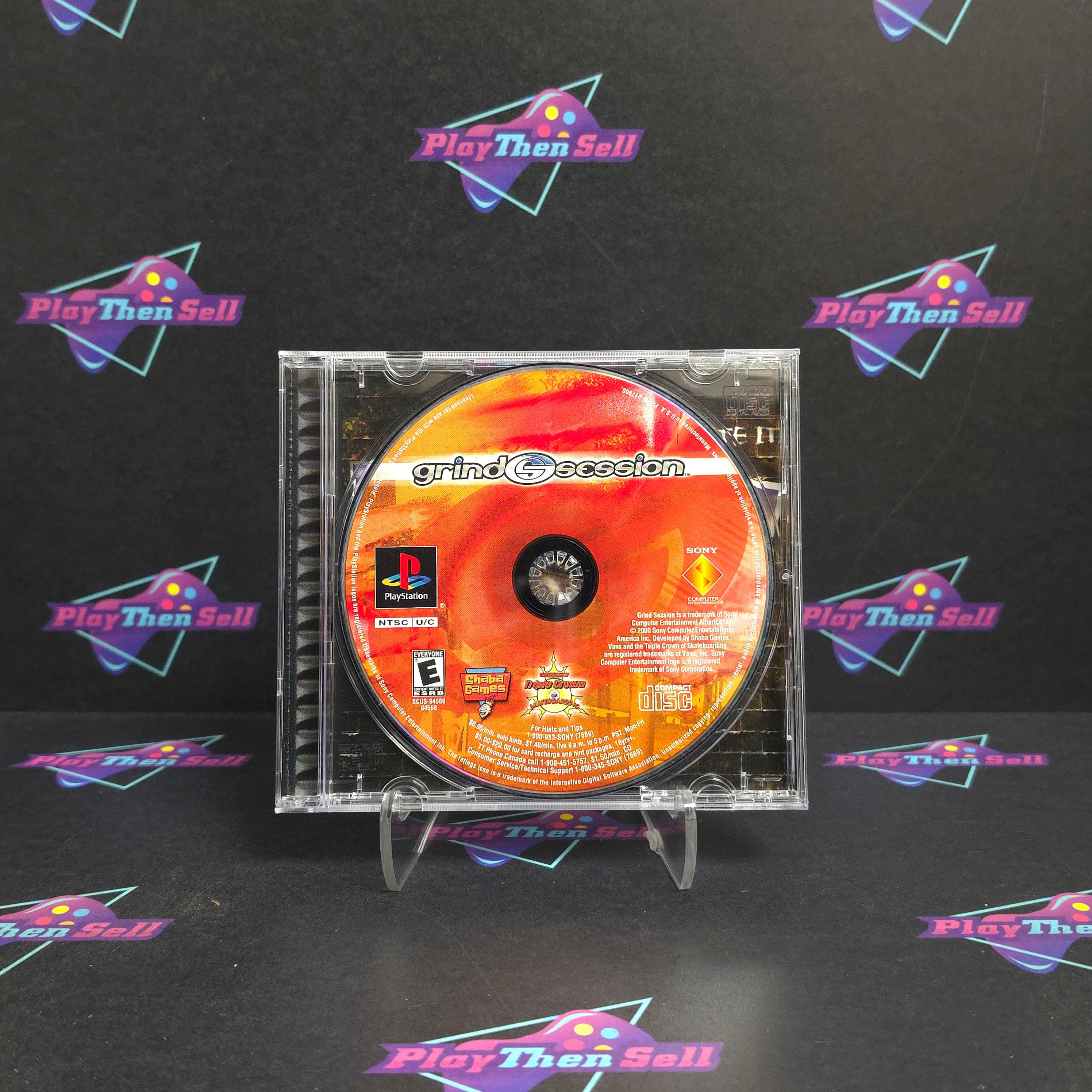 Grind Session PS1 PlayStation 1 - Very Good