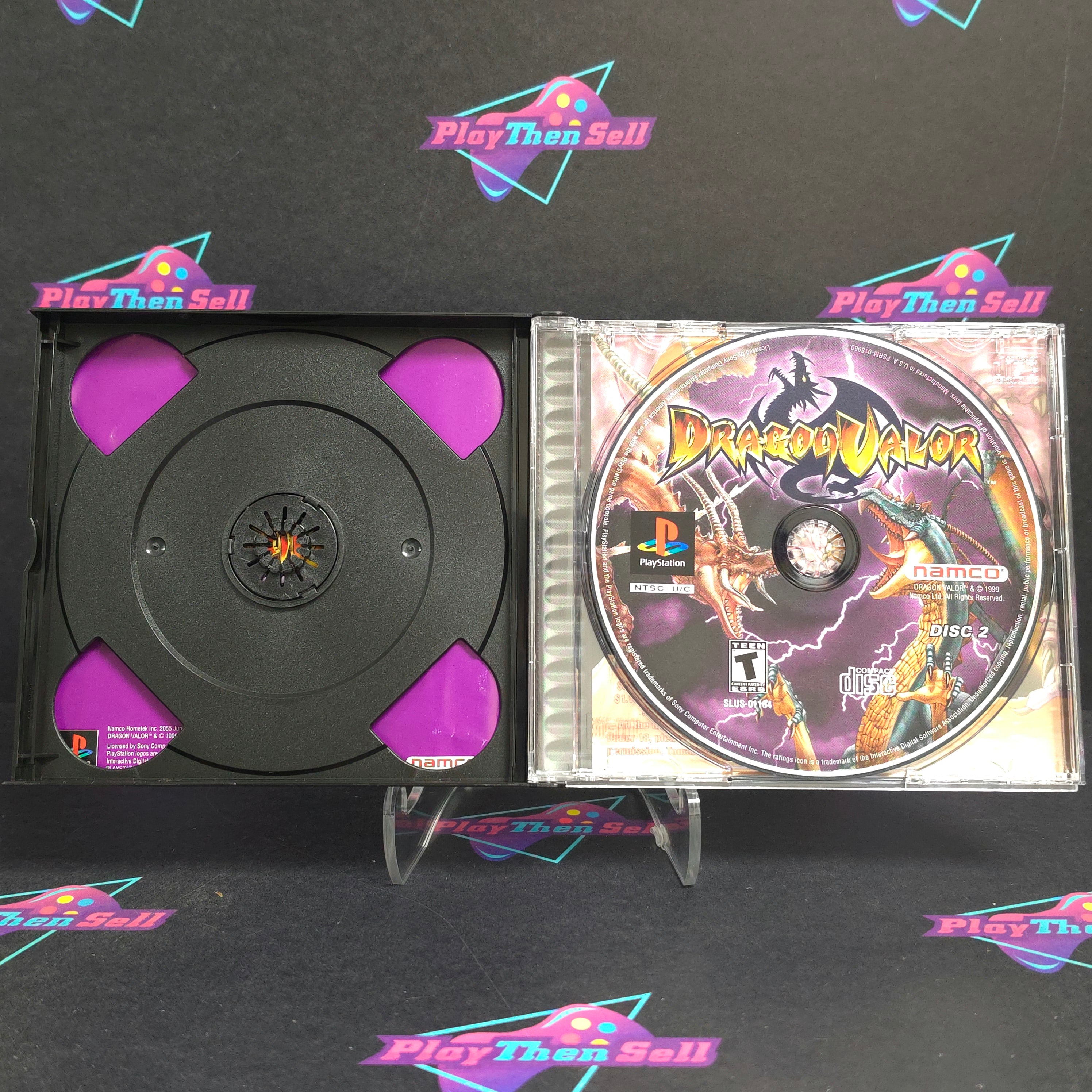 Dragon Valor PS1 PlayStation 1 + Reg Complete - Excellent