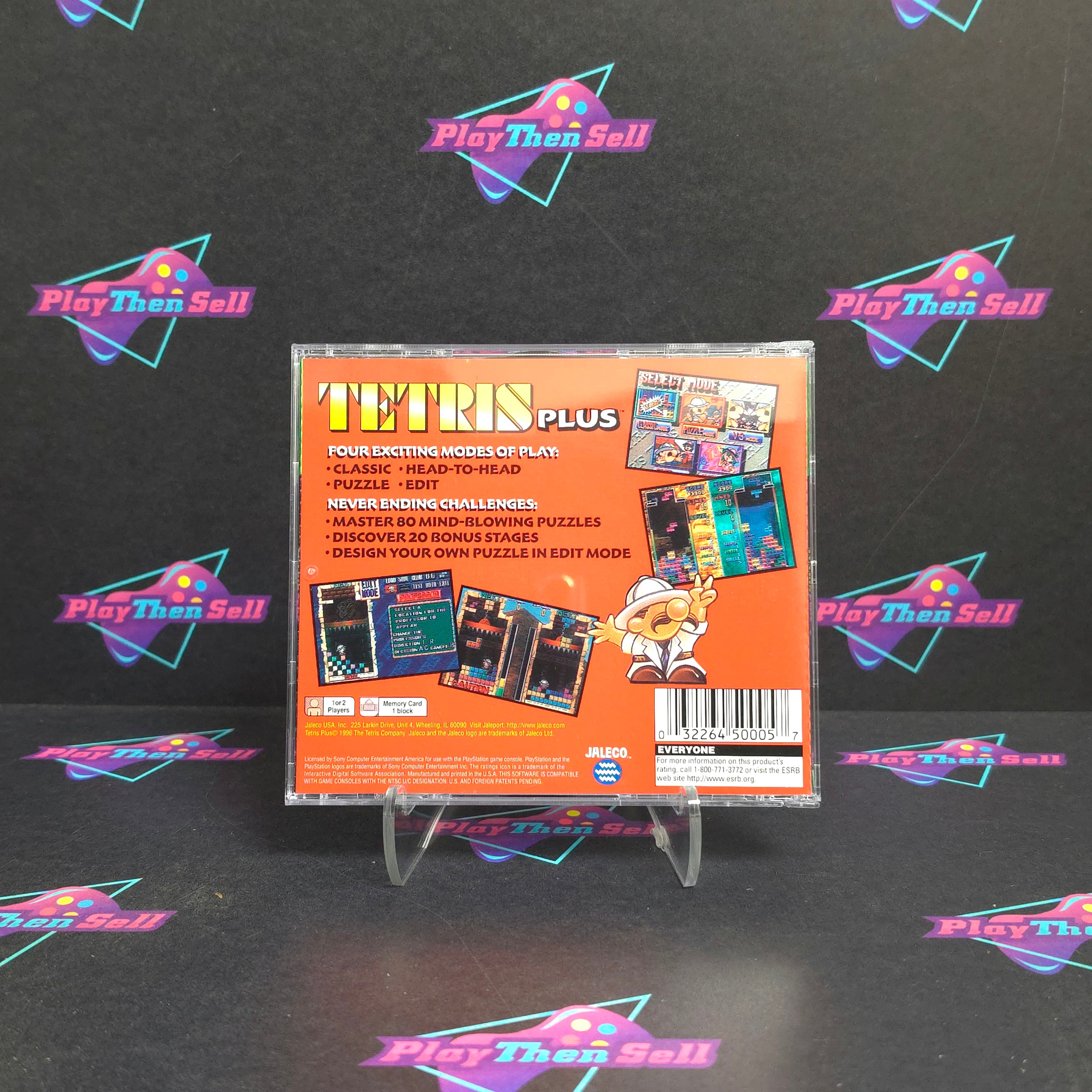 Tetris Plus PS1 PlayStation 1 GH - Very Good