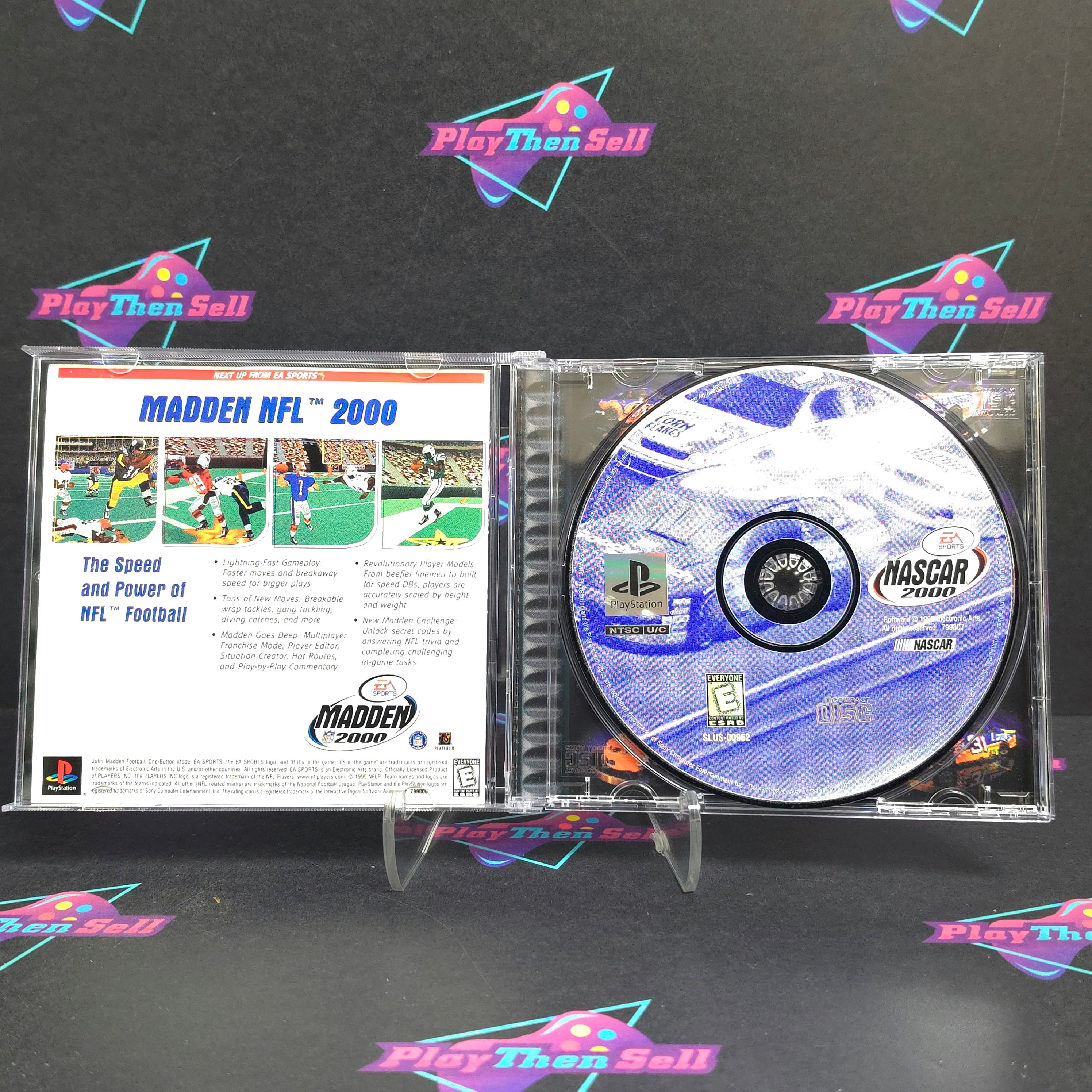 Nascar 2000 PS1 PlayStation 1 Complete - Very Good