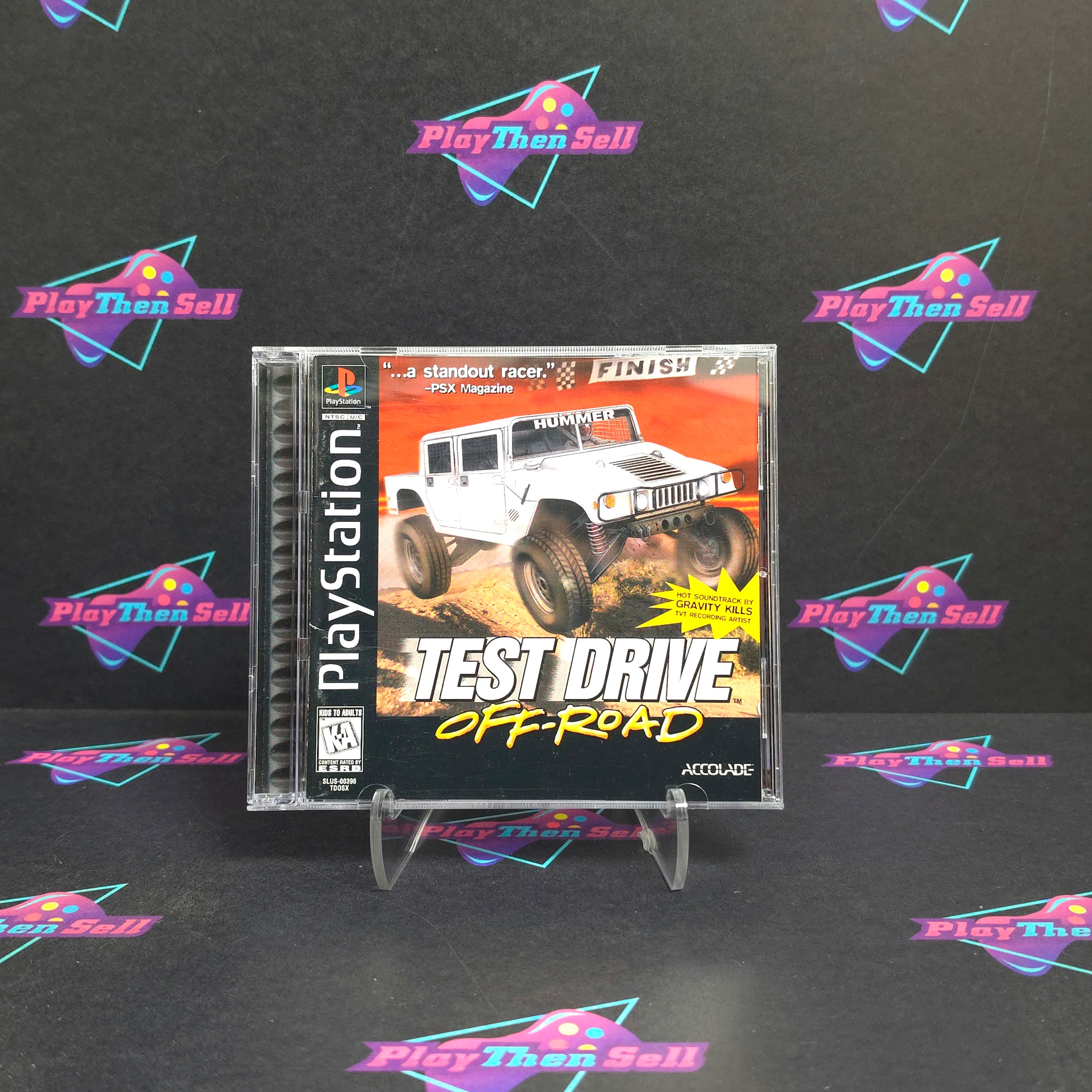Test Drive Off Road PS1 PlayStation 1 + Reg Card Complete - Excellent