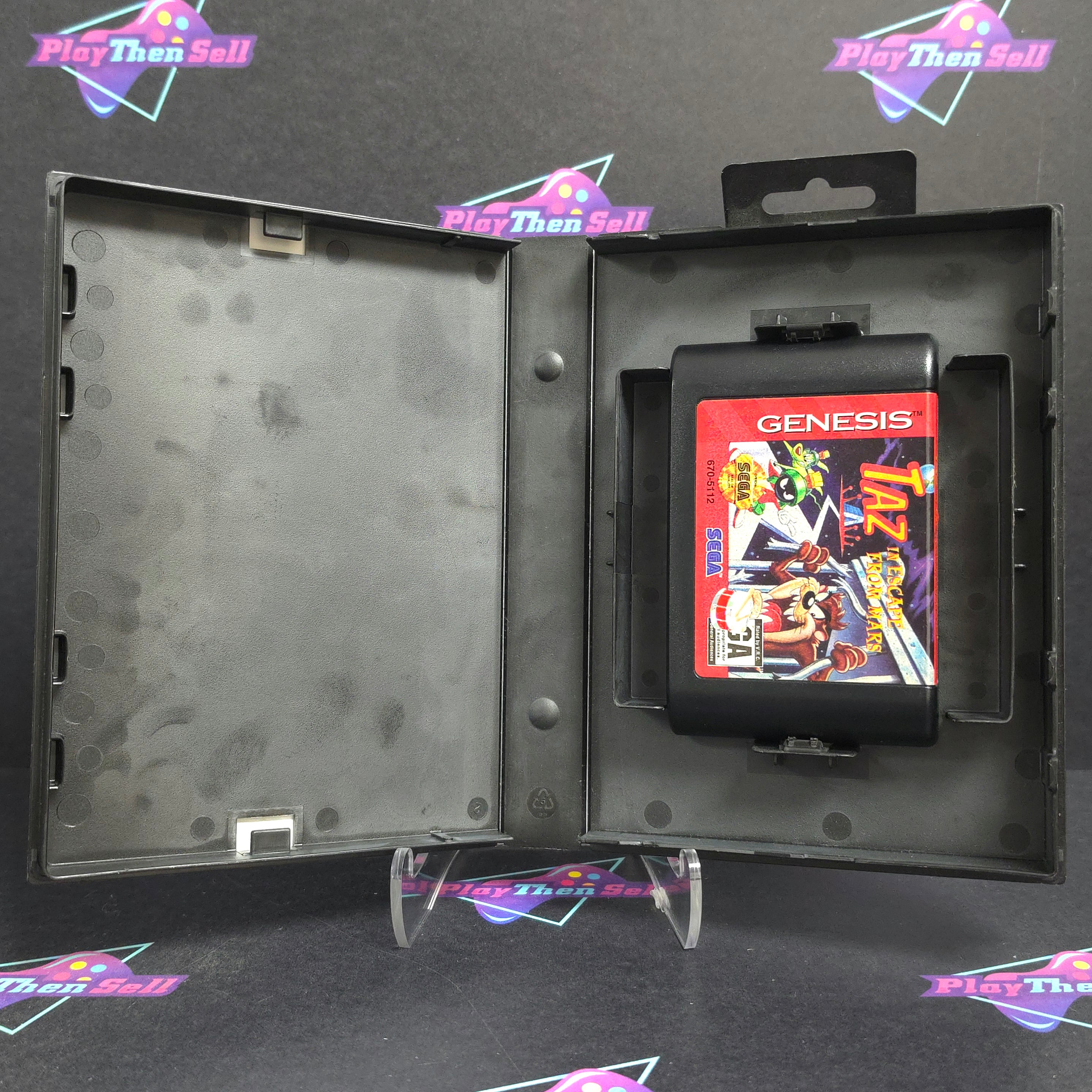 Taz in Escape from Mars Sega Genesis Boxed - Very Good