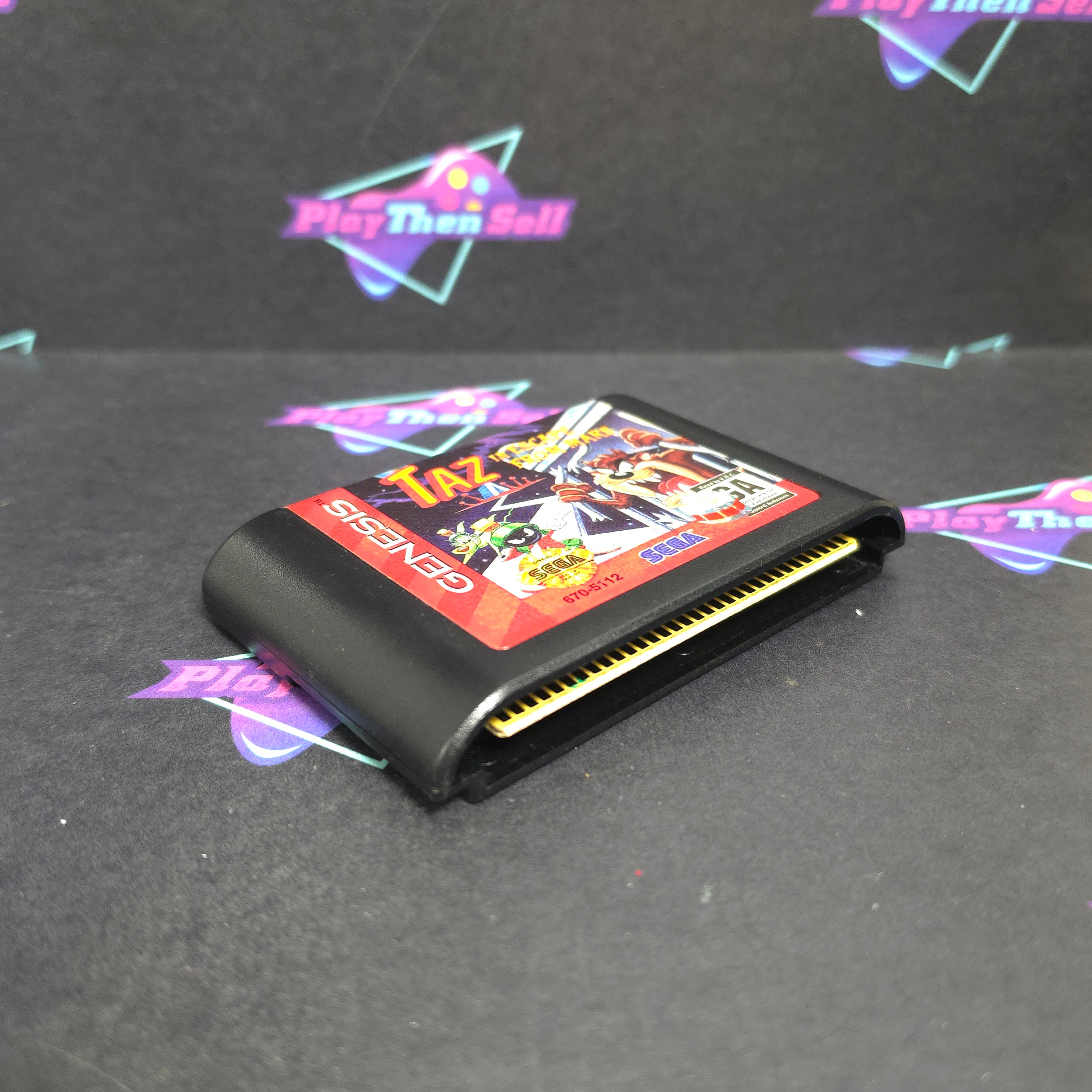 Taz in Escape from Mars Sega Genesis Boxed - Very Good