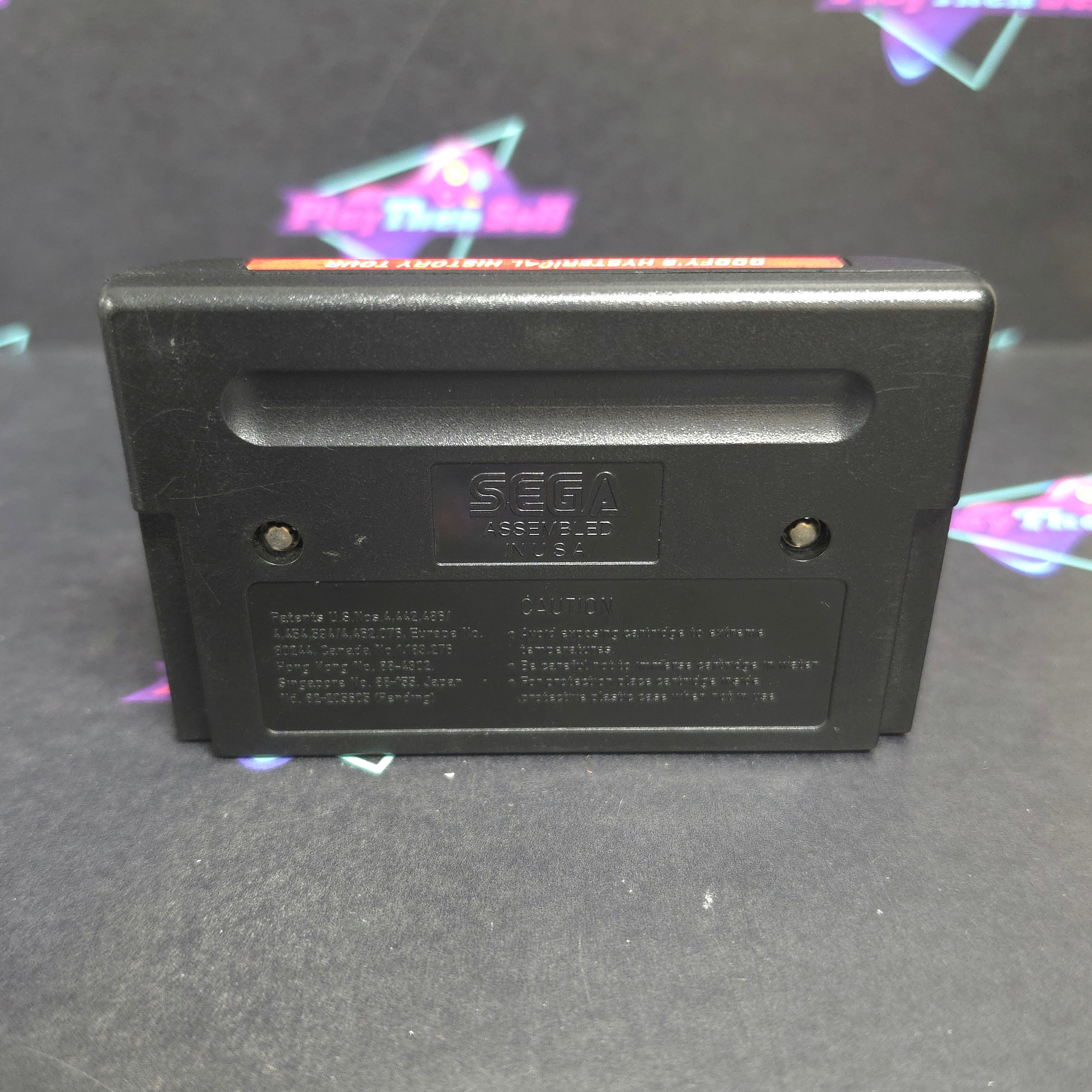 Goofy's Hysterical History Tour Sega Genesis Boxed - Very Good
