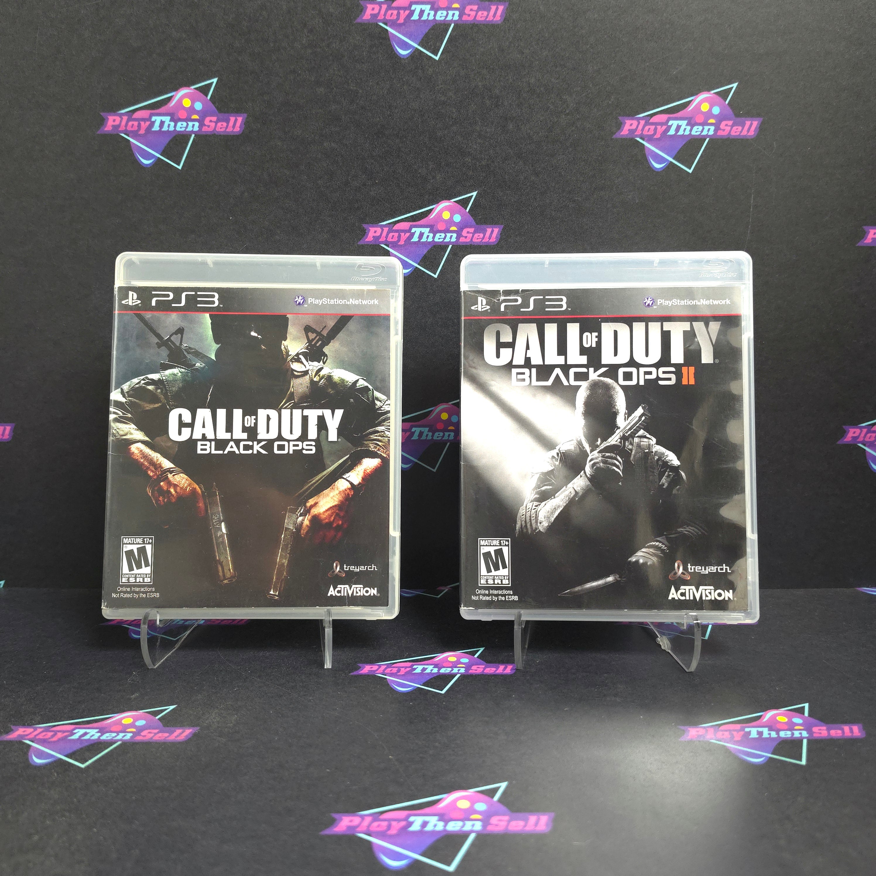 Call of Duty Collection (2-Game Lot) Black Ops 1 & 2 PS3 PlayStation 3 Complete - Very Good