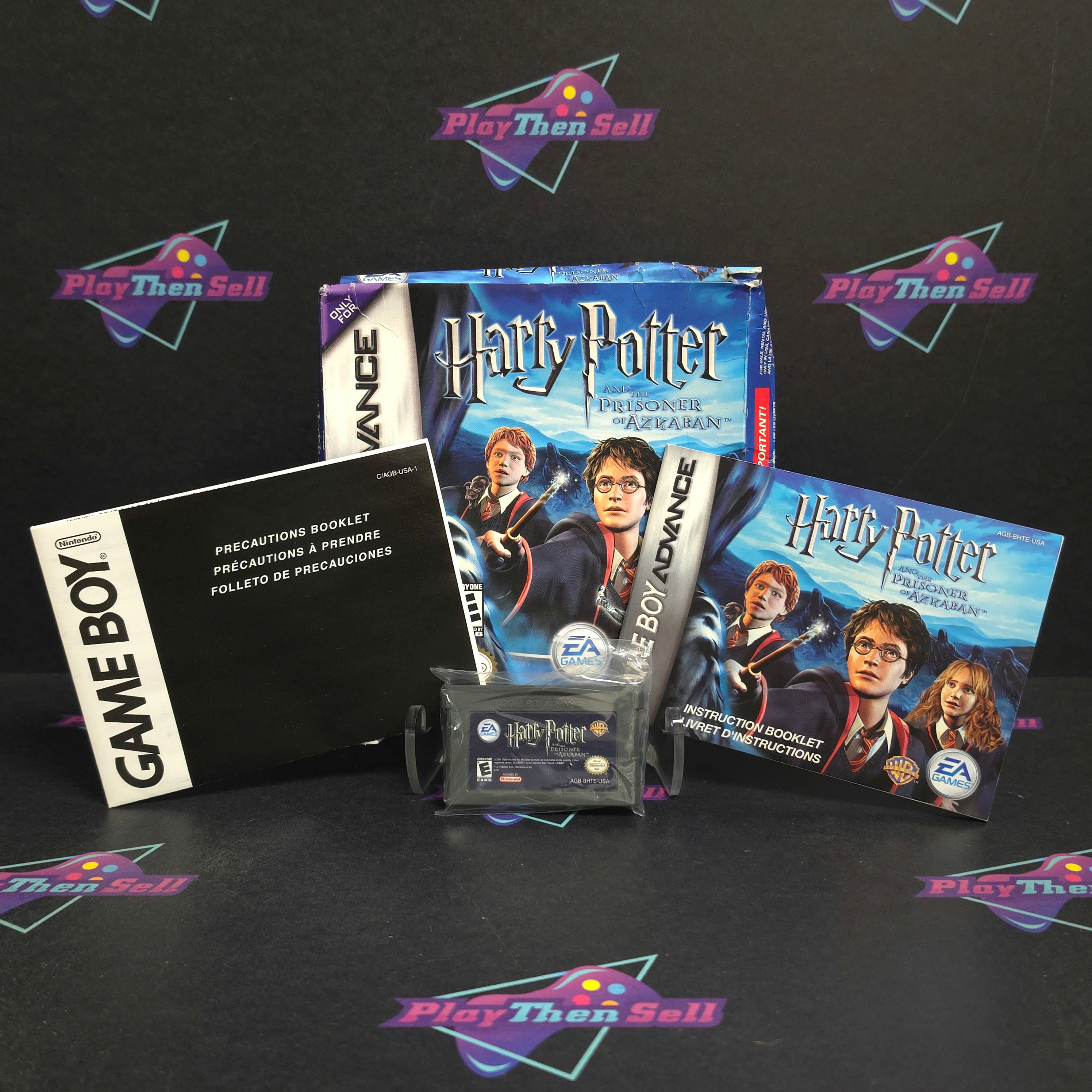 Harry Potter and the Prisoner of Azkaban Game Boy Advance Complete - Very Good