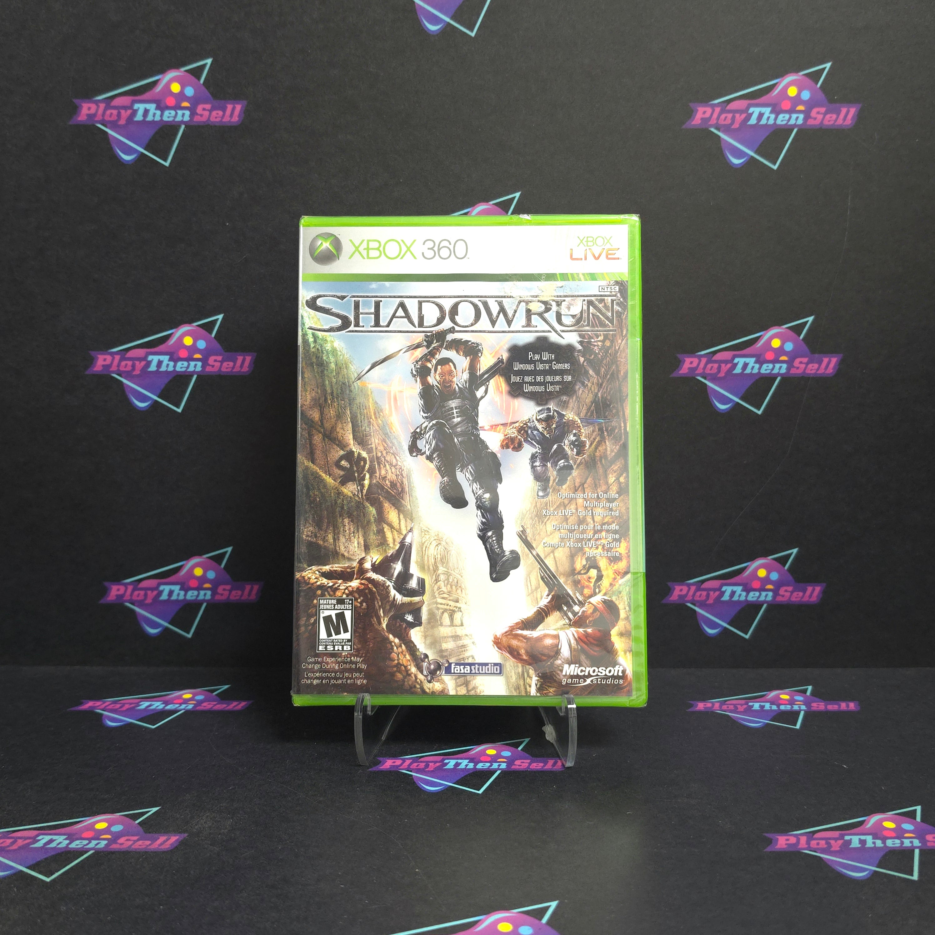 Shadowrun Xbox 360 - New Sealed