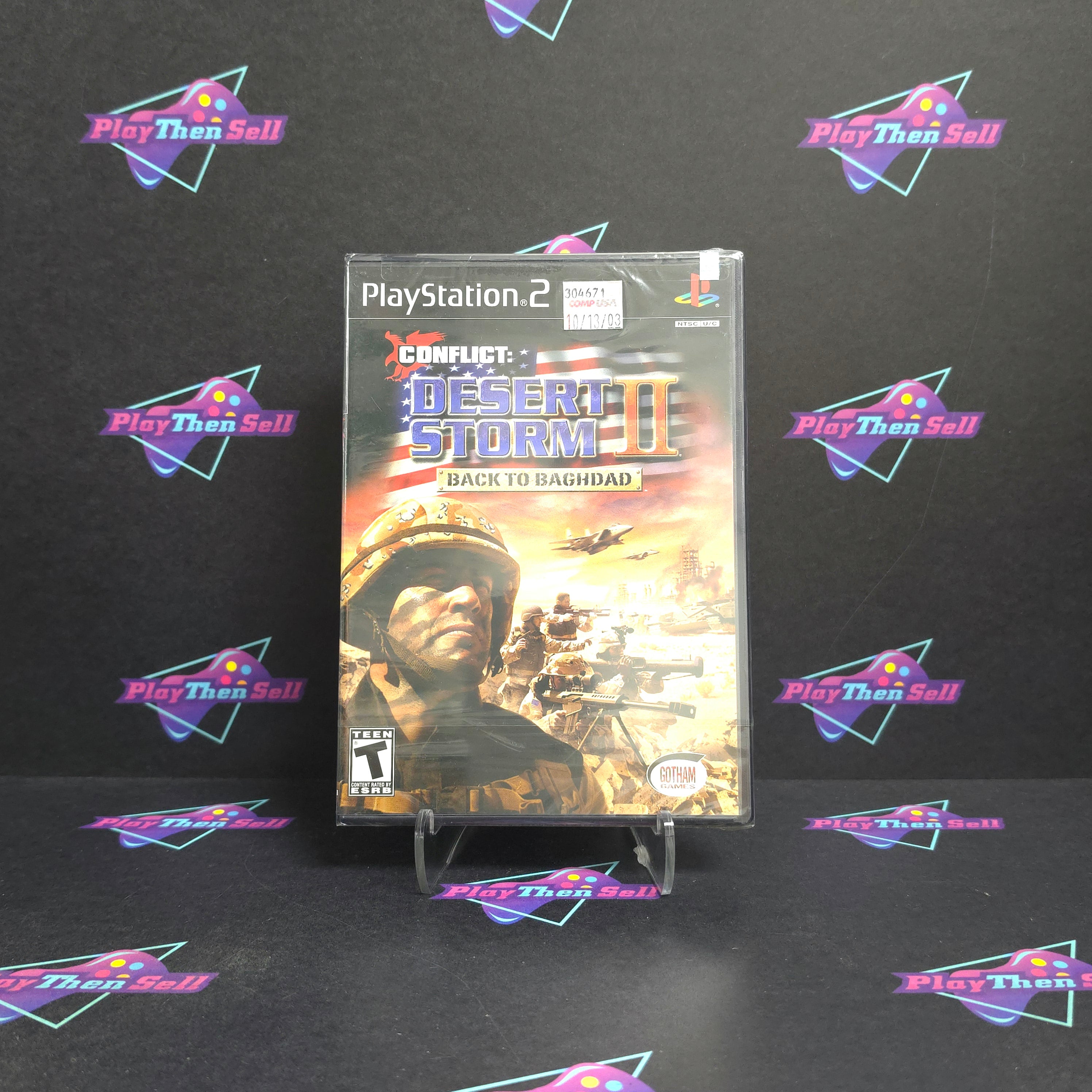 Conflict Desert Storm II (2) Back to Baghdad PS2 PlayStation 2 - New Sealed