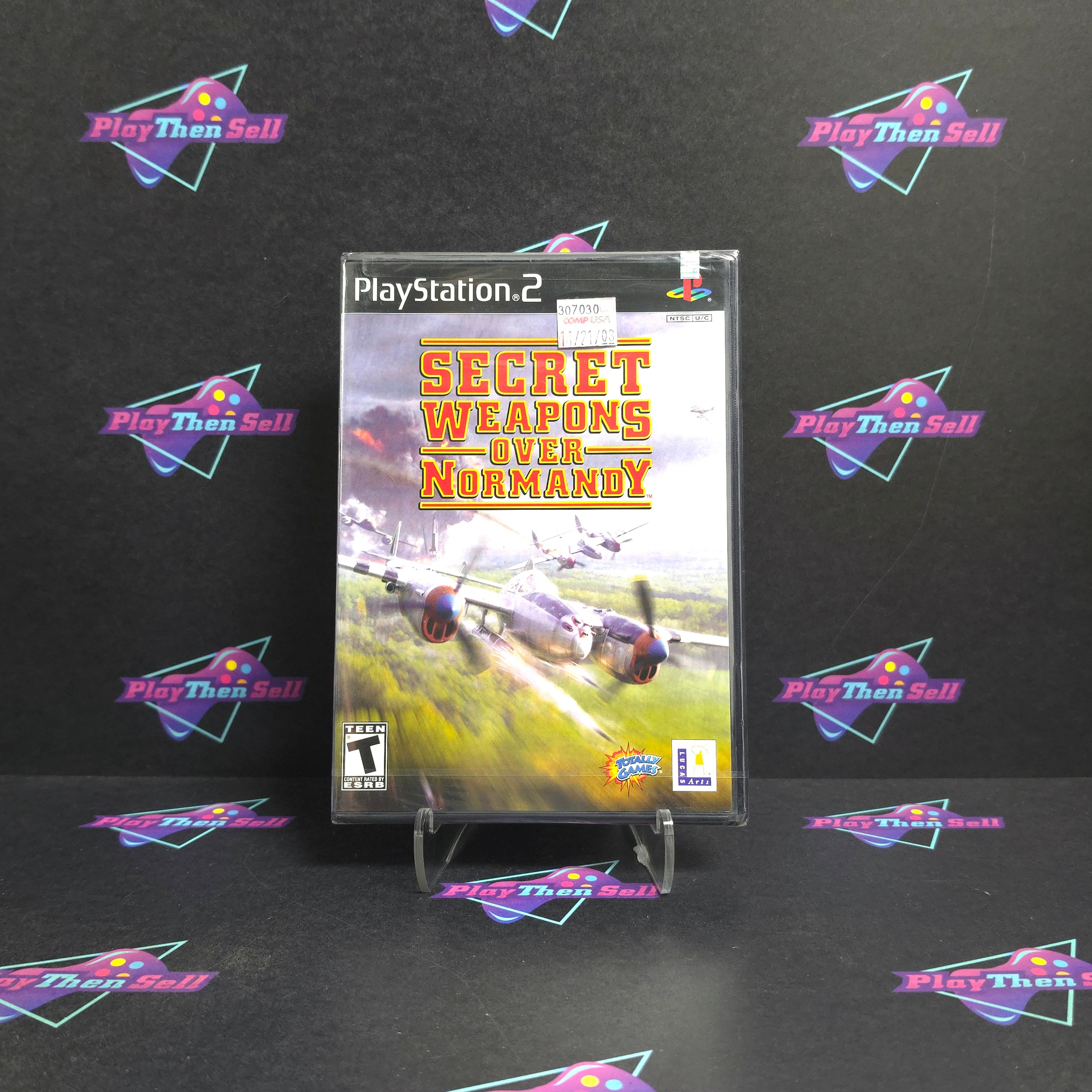 Secret Weapons Over Normandy PS2 PlayStation 2 - New Sealed