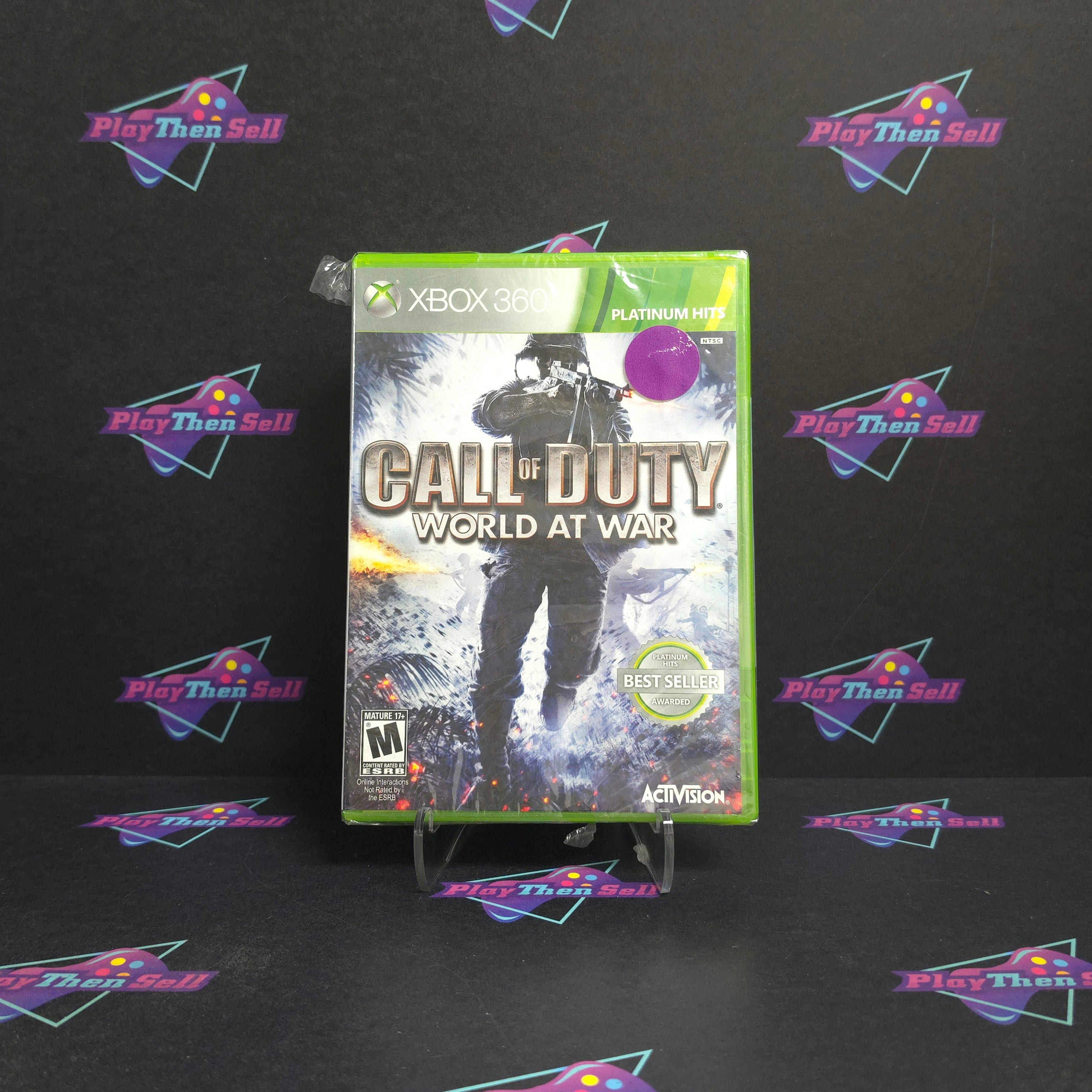 Call of Duty World at War Xbox 360 PH - New Sealed