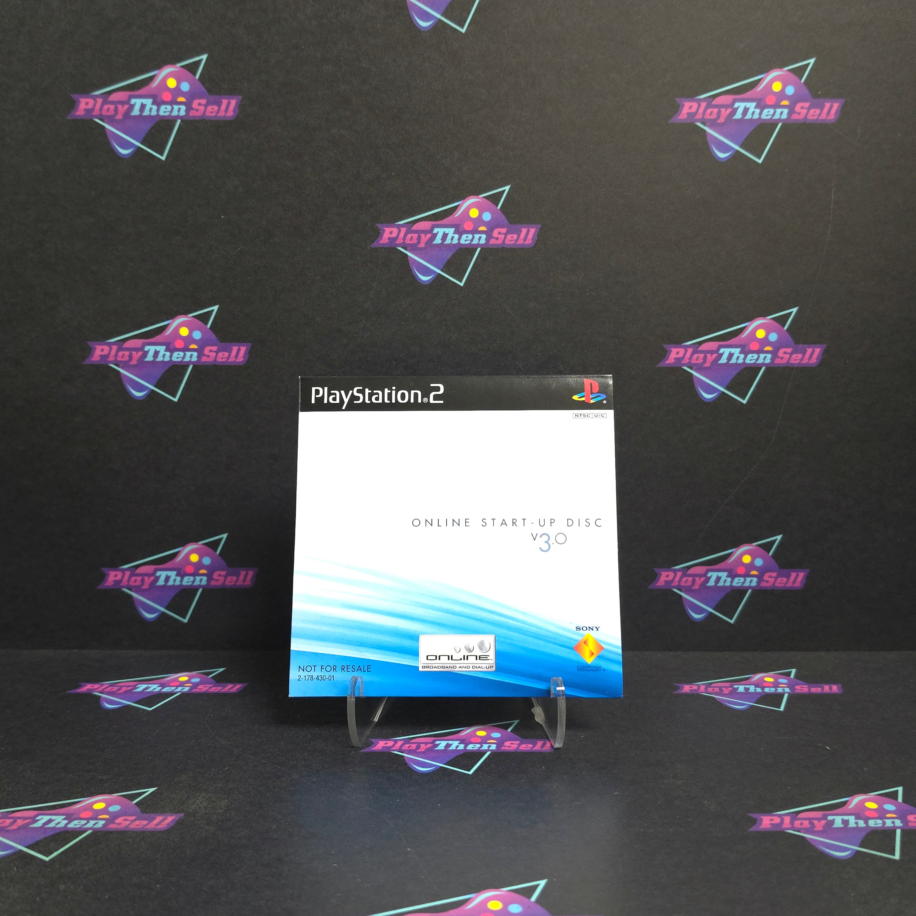 Online Start Up Disc V 3.0 PS2 PlayStation 2 Complete - Excellent