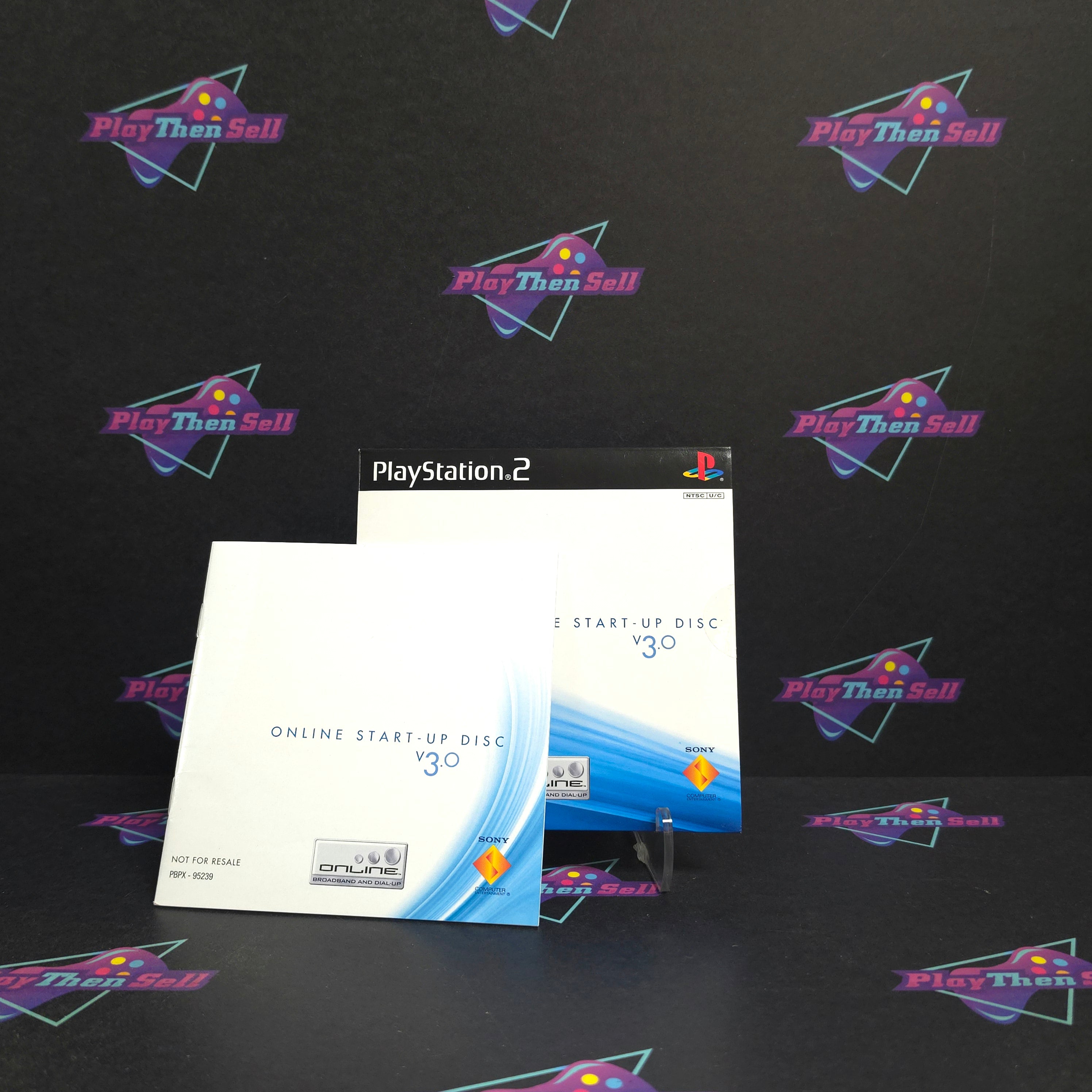Online Start Up Disc V 3.0 PS2 PlayStation 2 Complete - Excellent