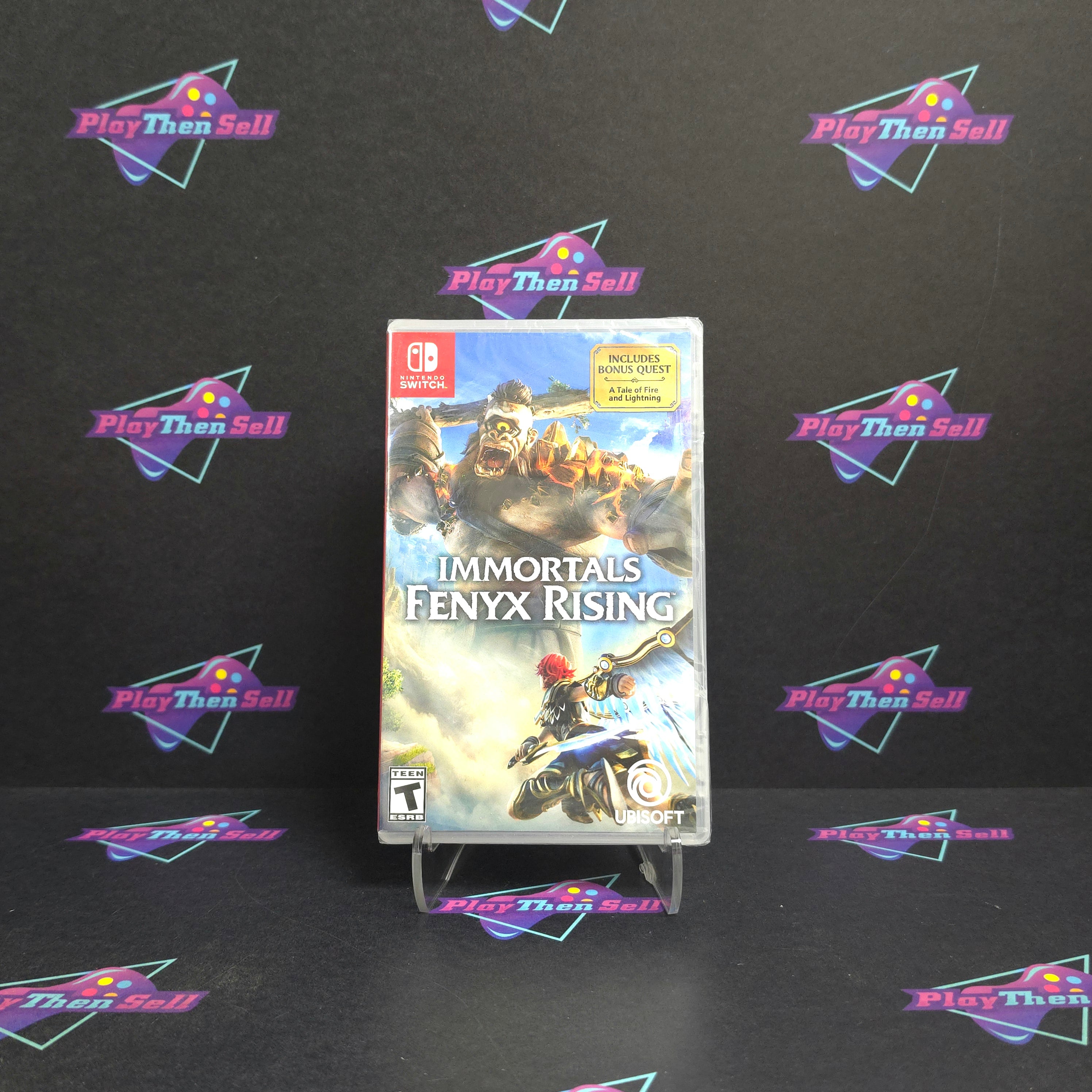 Immortals Fenyx Rising Nintendo Switch w/ Bonus Quest - New Sealed