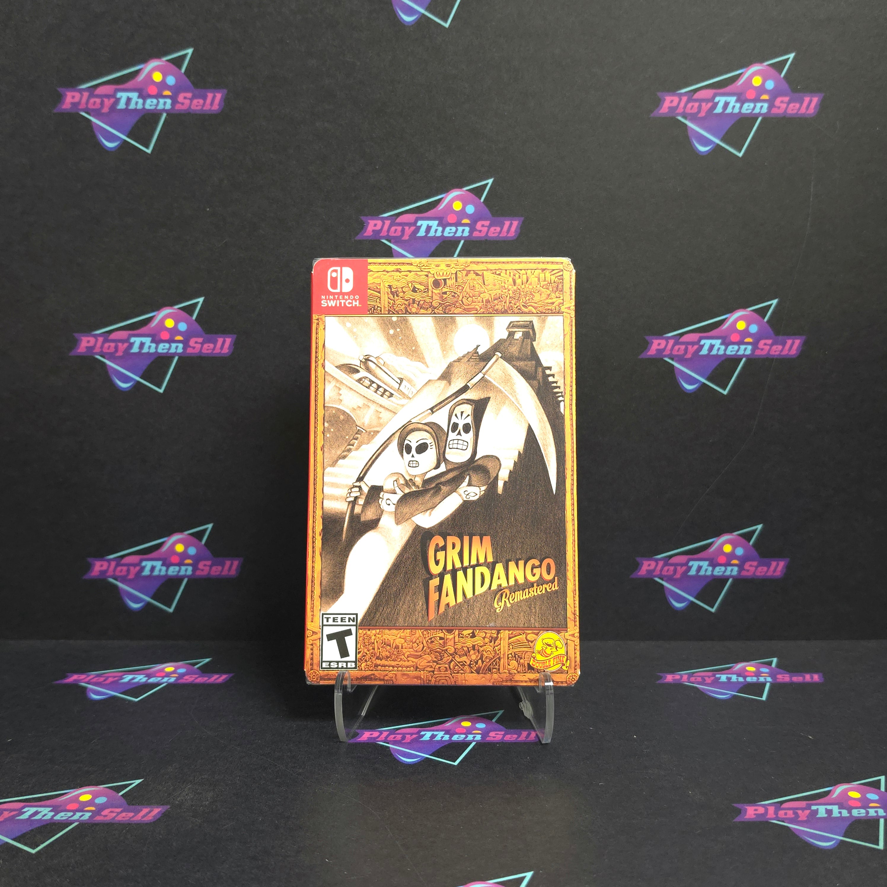 Grim Fandango Remastered Nintendo Switch w/ Slipcover - New Sealed