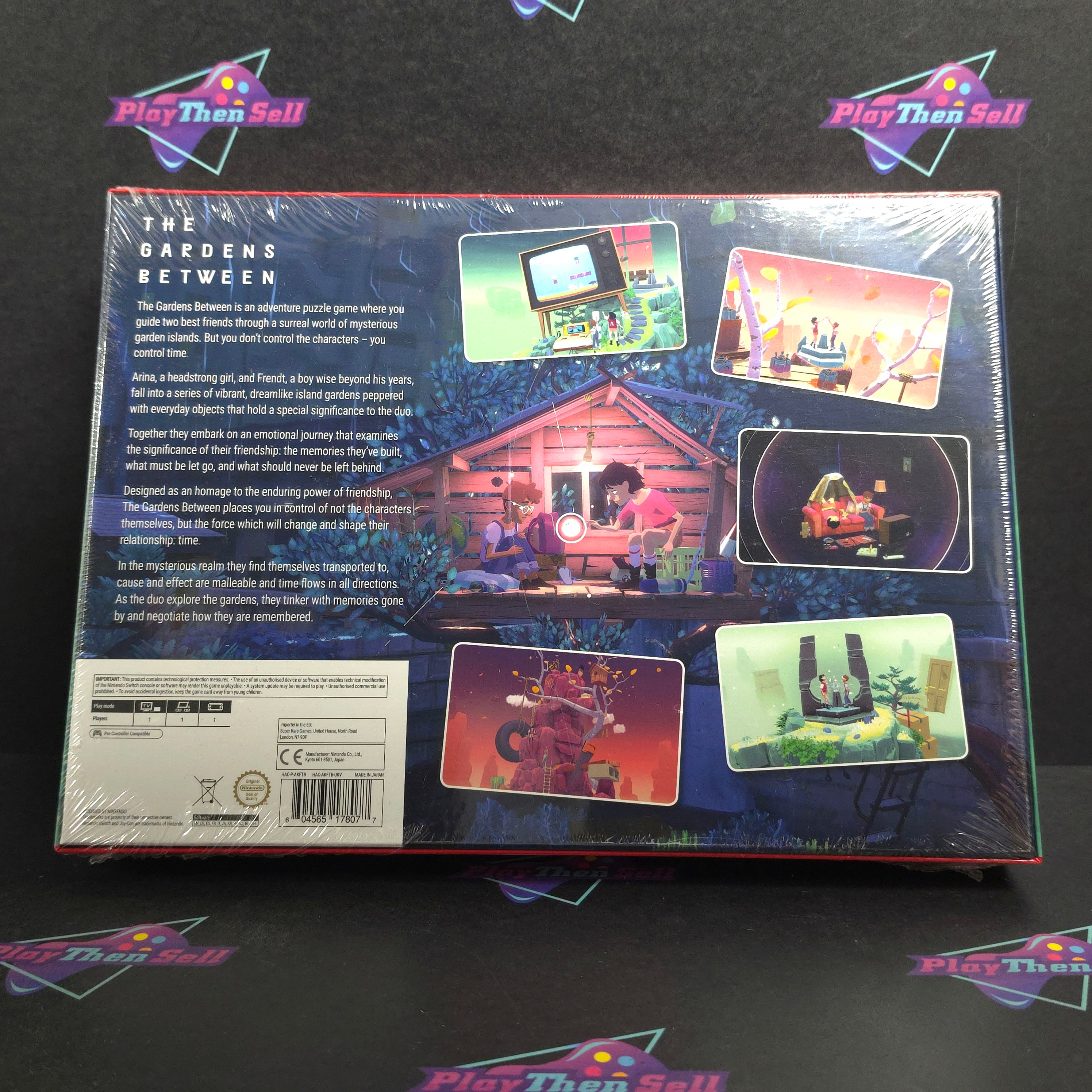 The Gardens Between Super Rare Games #24 Collector's Edition Nintendo Switch - Sealed New