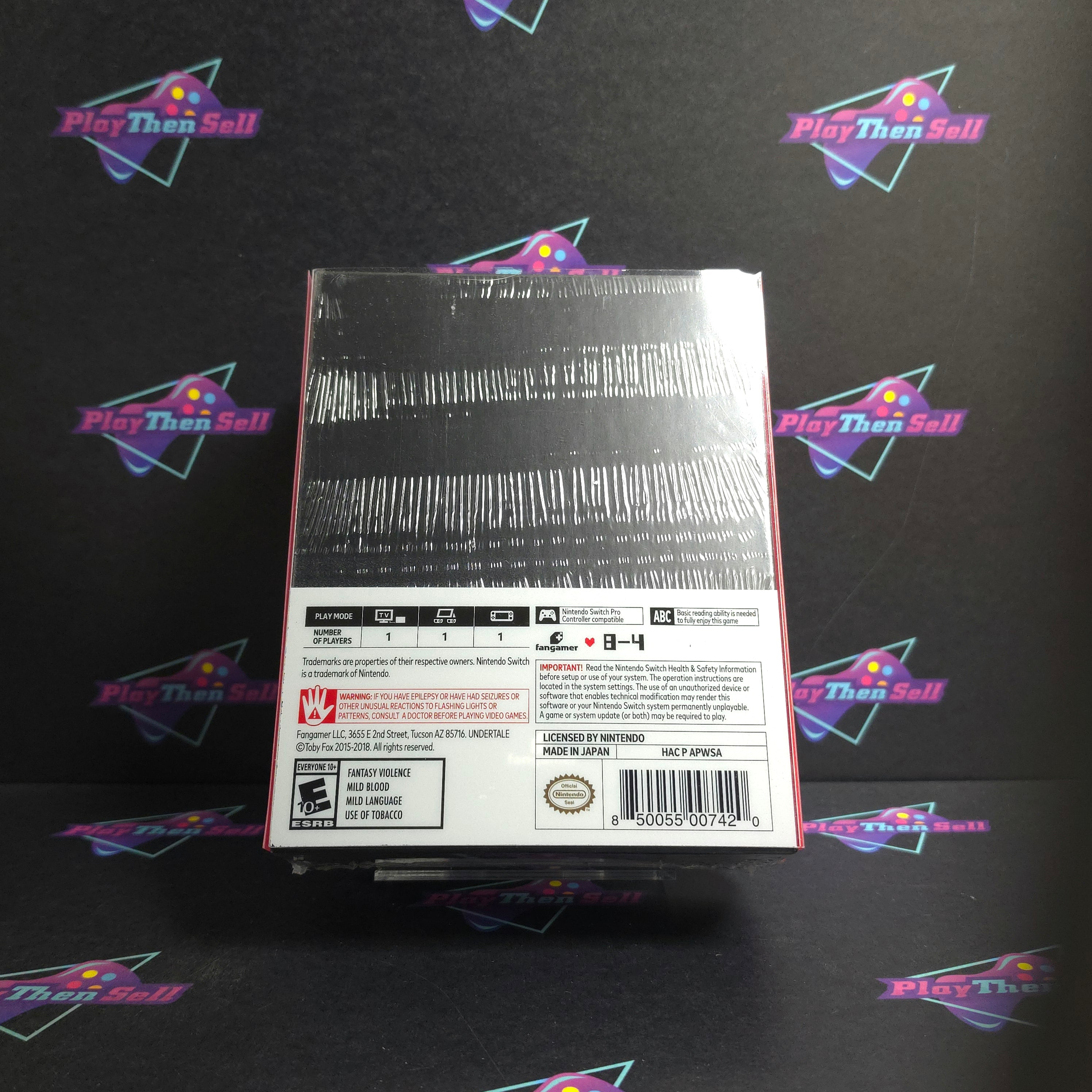 Undertale Collector's Edition Nintendo Switch - Sealed New