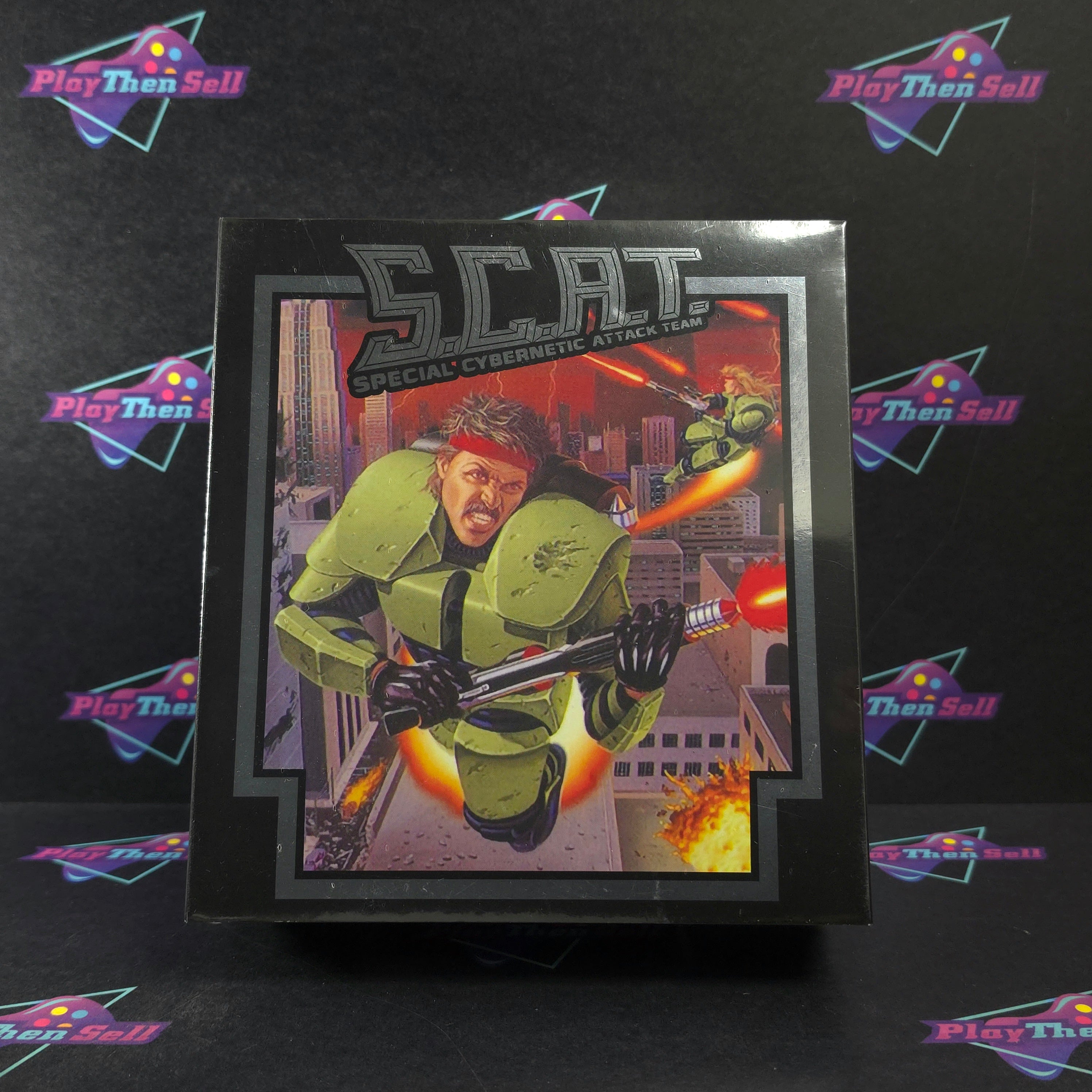 S.C.A.T. Limited Run Nintendo NES Collectors Edition - Sealed New