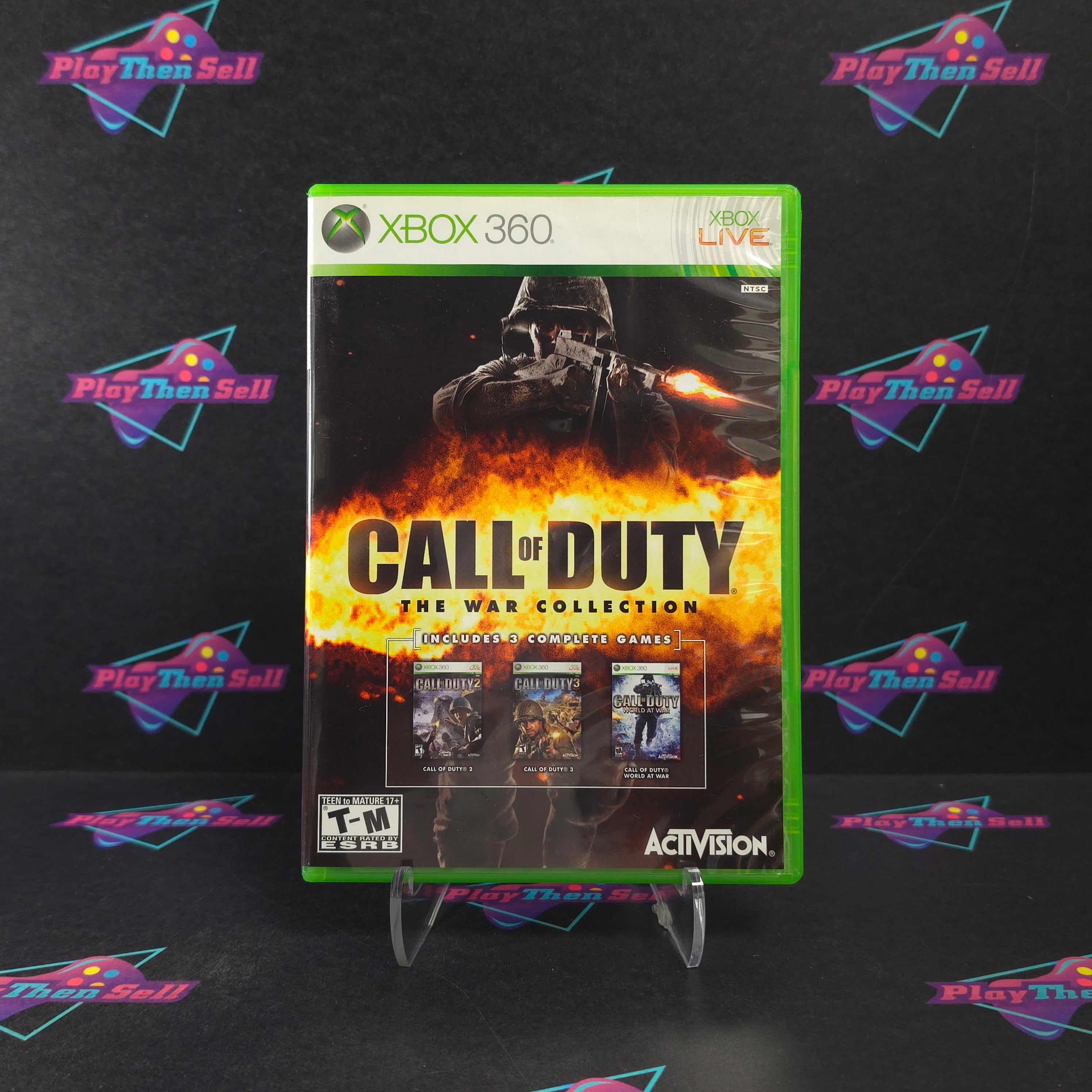 Call of Duty The War Collection Xbox 360 Complete - Excellent