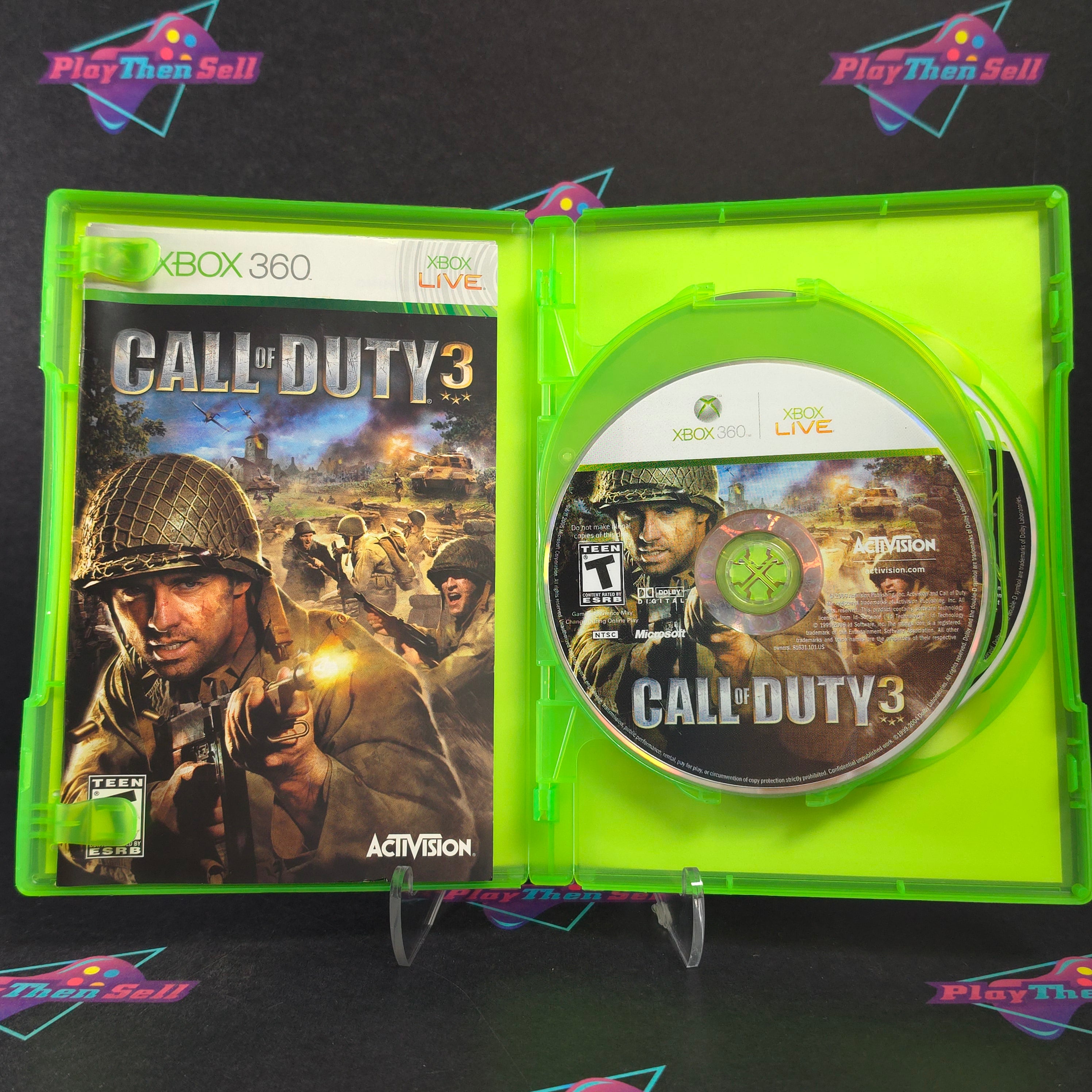 Call of Duty The War Collection Xbox 360 Complete - Excellent