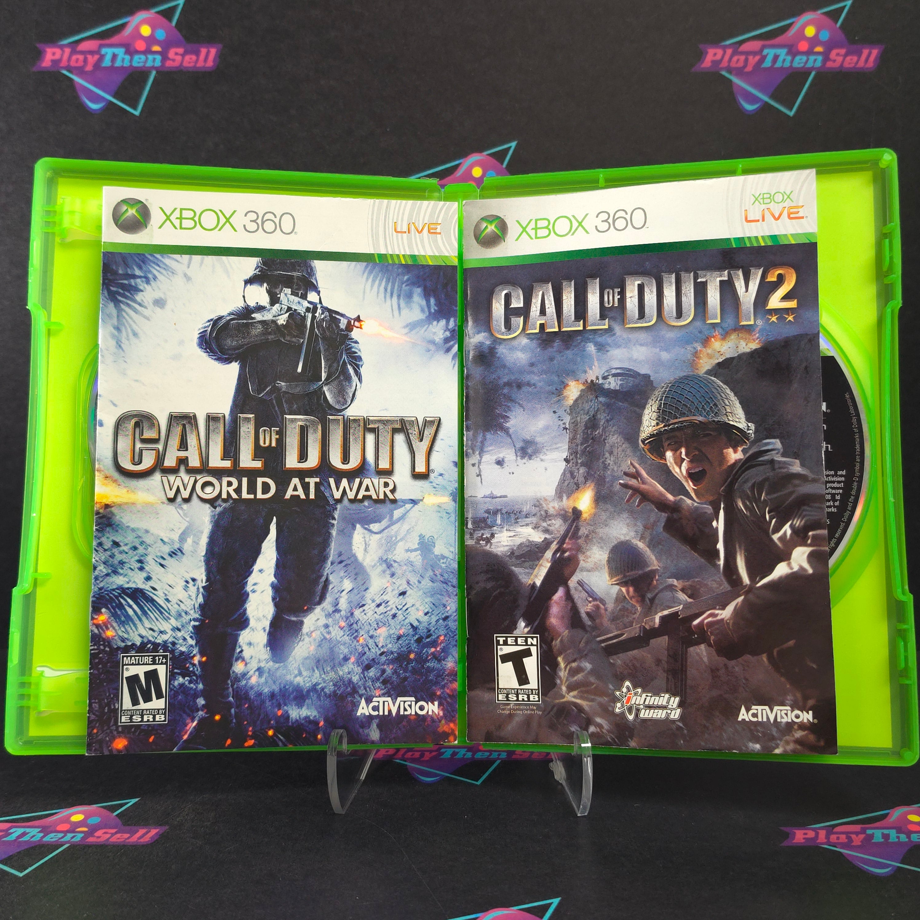 Call of Duty The War Collection Xbox 360 Complete - Excellent