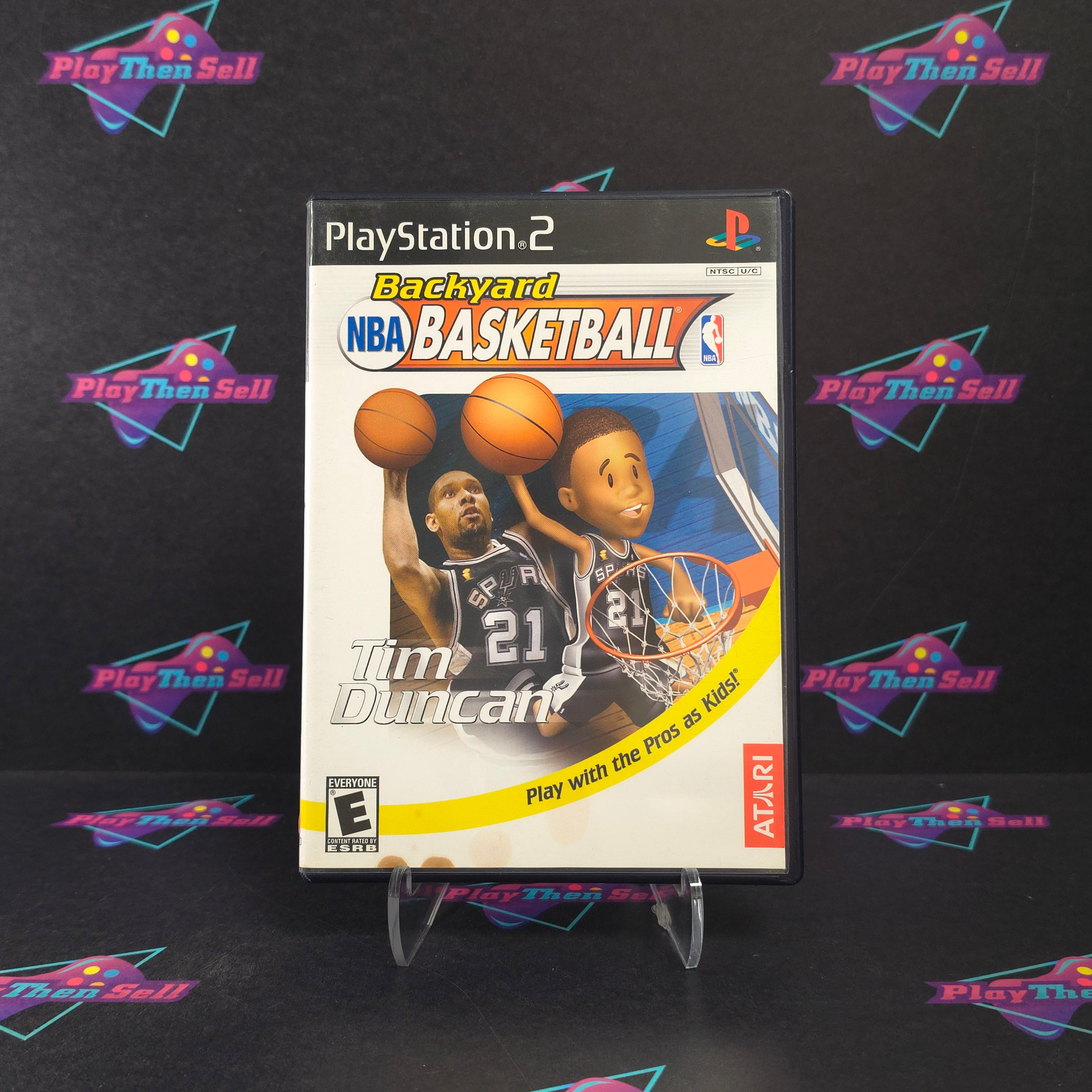 Backyard Basketball PS2 PlayStation 2 Complete - Very Good