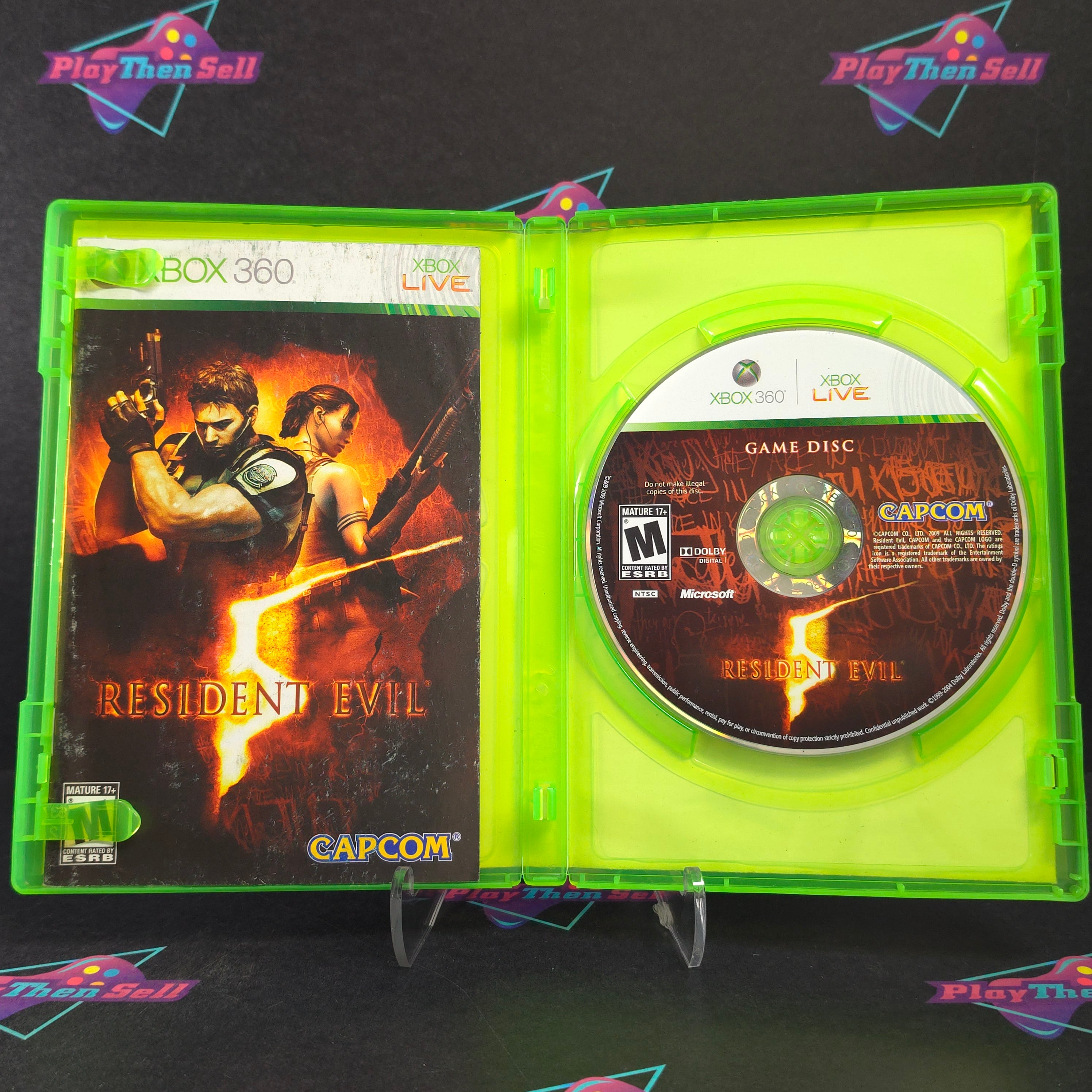 Resident Evil 5 Xbox 360 Complete - Very Good