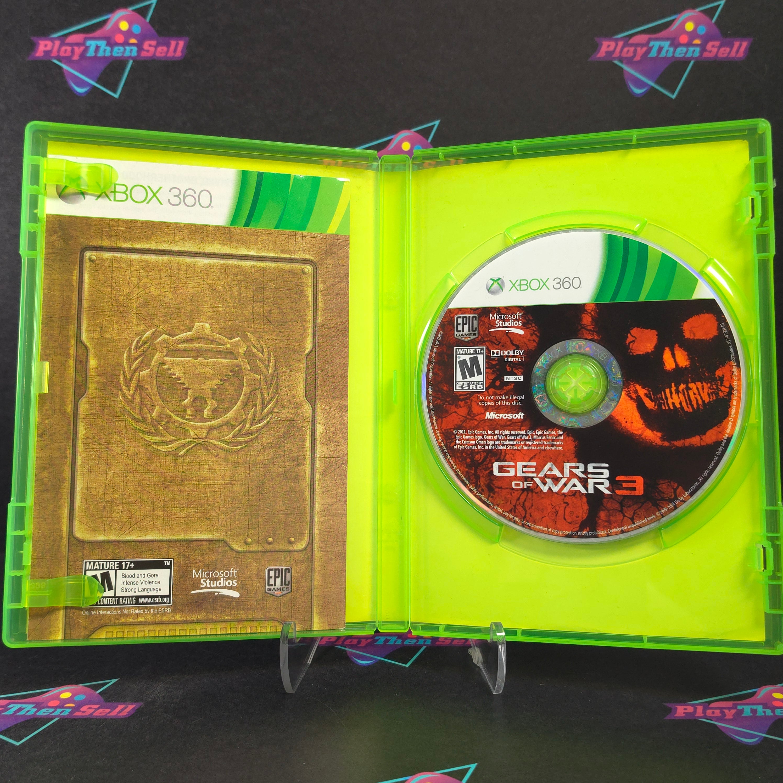 Gears of War 3 Xbox 360 Complete - Very Good
