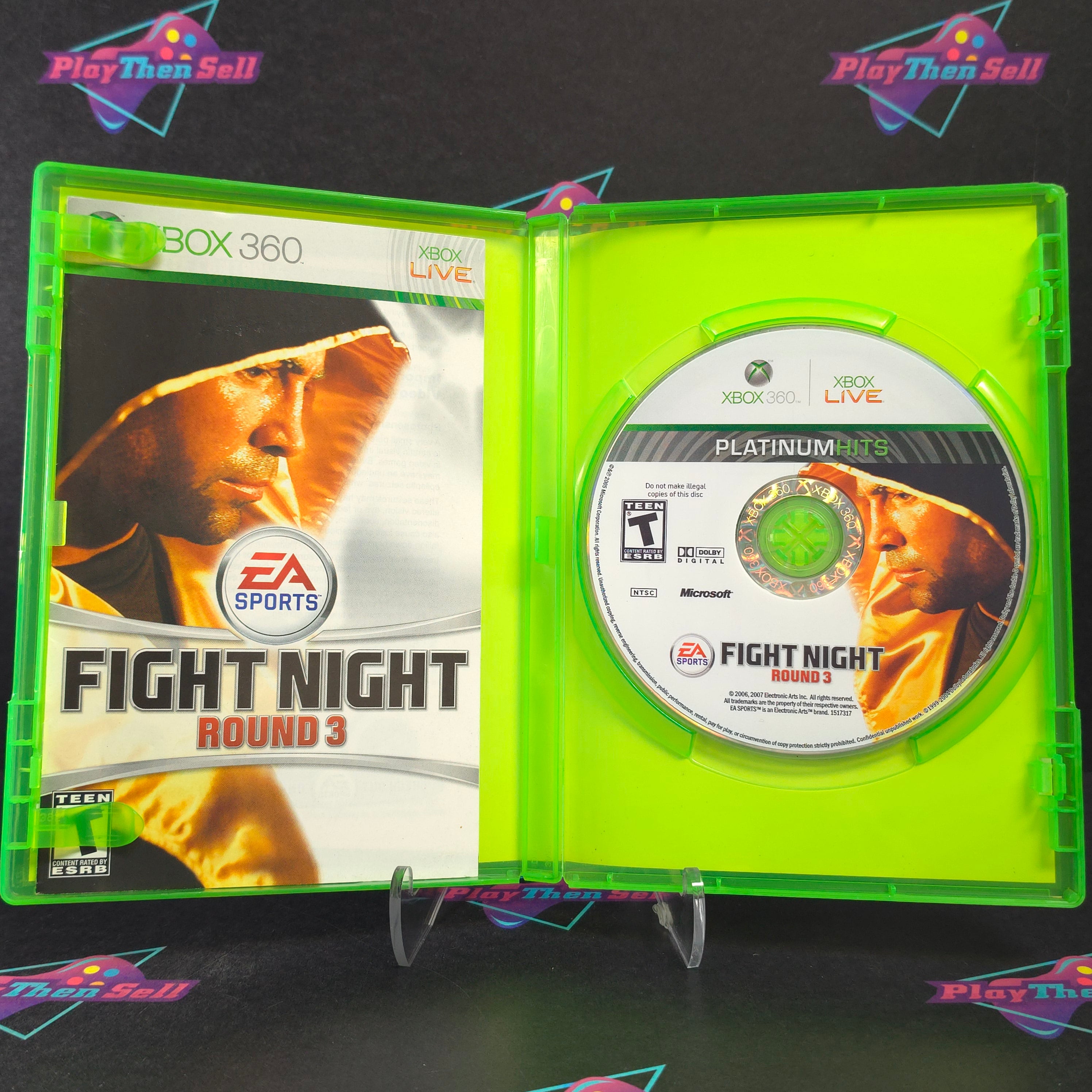 Fight Night Round 3 Xbox 360 PH Complete - Very Good