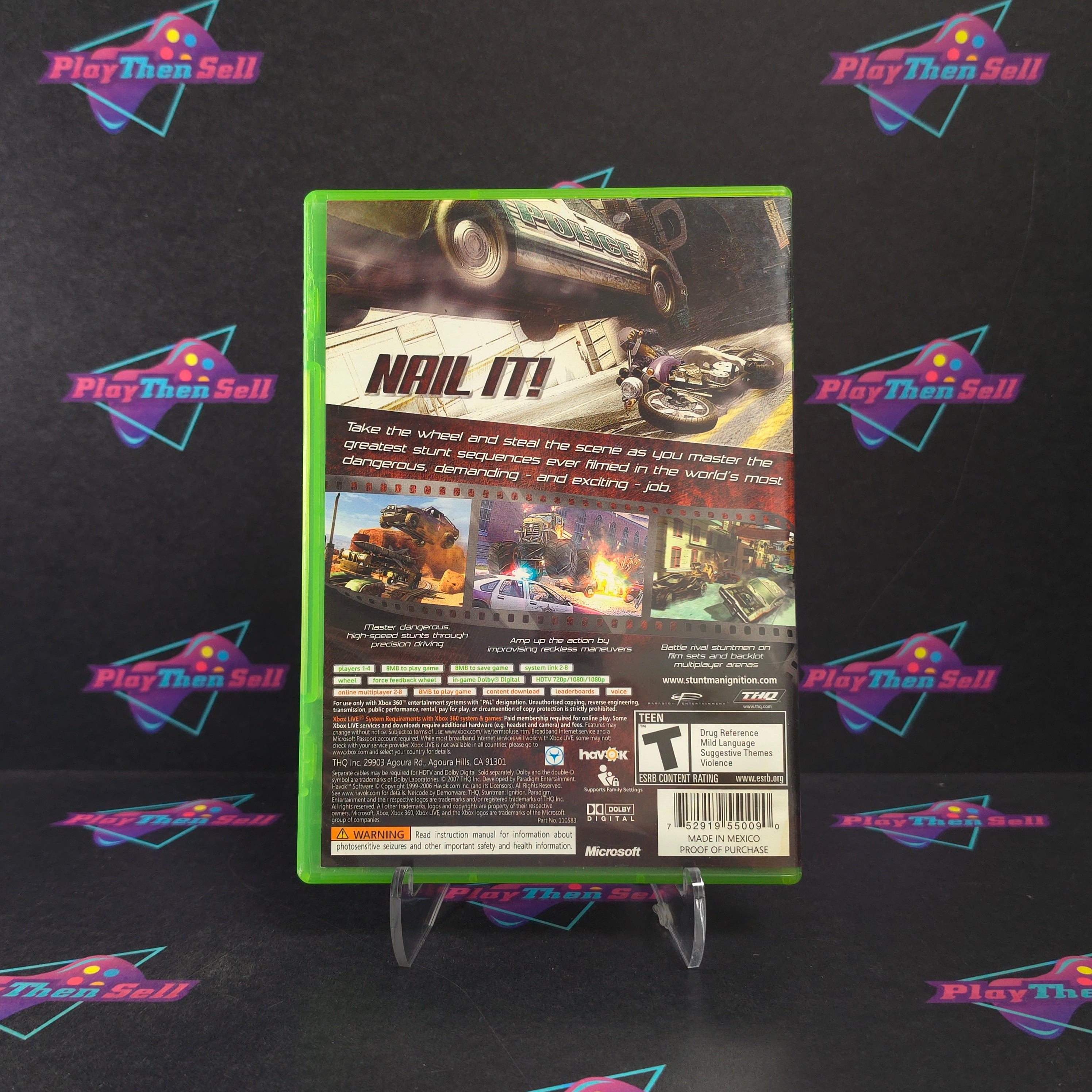 Stuntman Ignition Xbox 360 Complete - Very Good