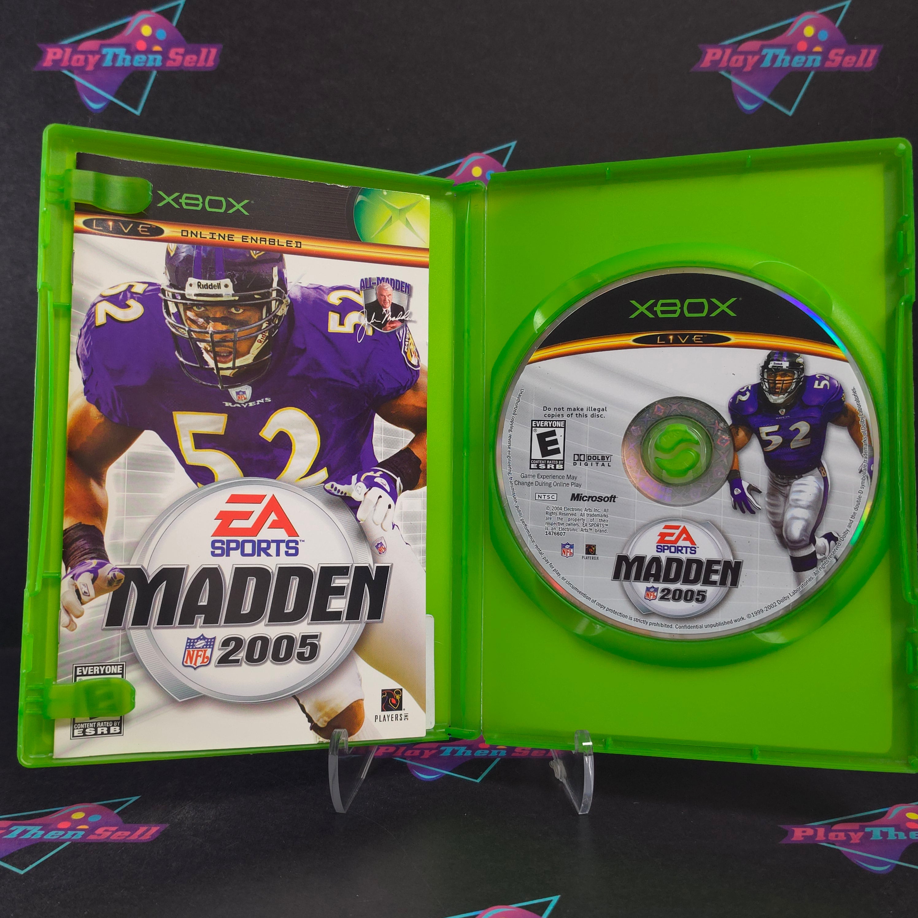 Madden NFL 2005 Xbox Complete - Very Good