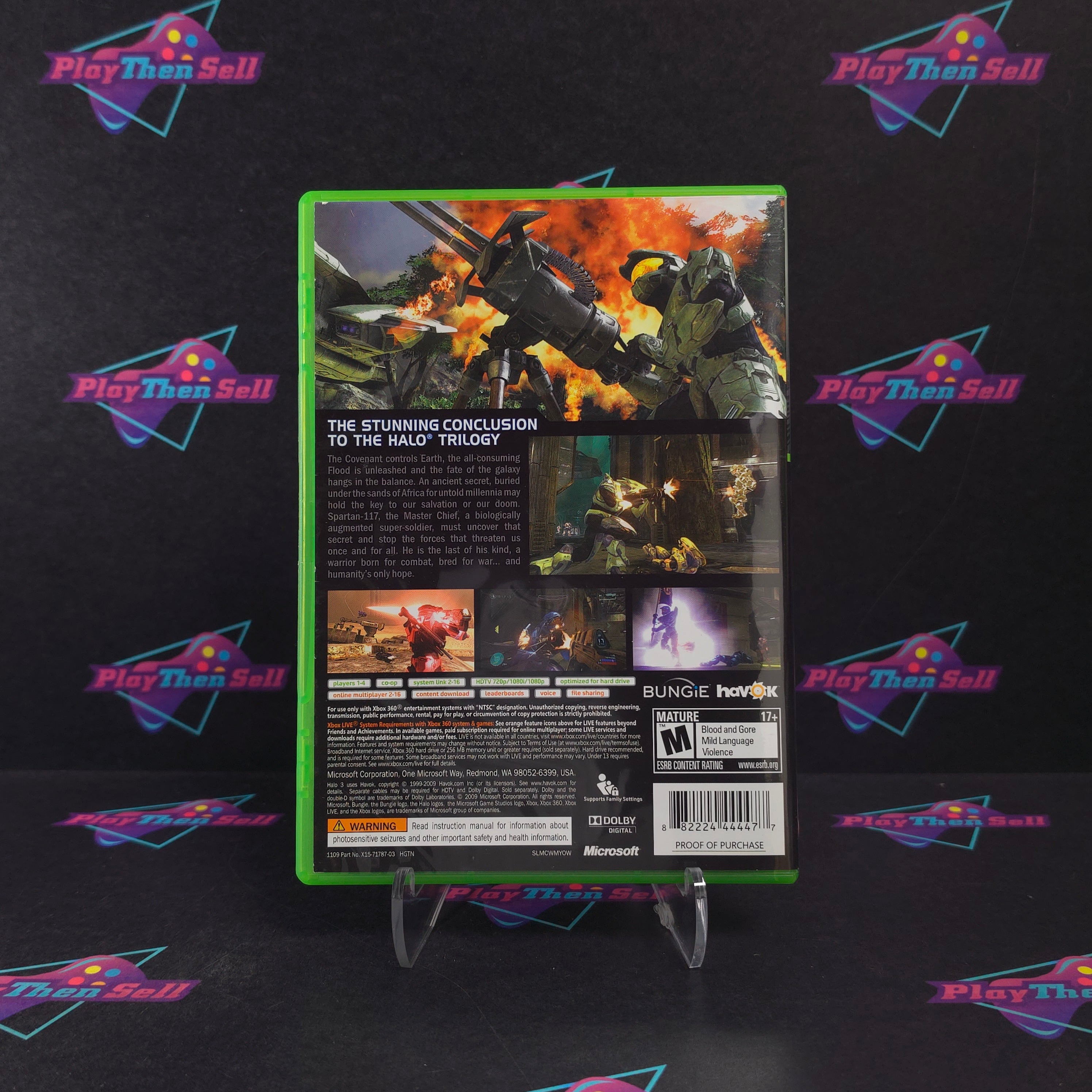Halo 3 Xbox 360 PH Complete - Very Good