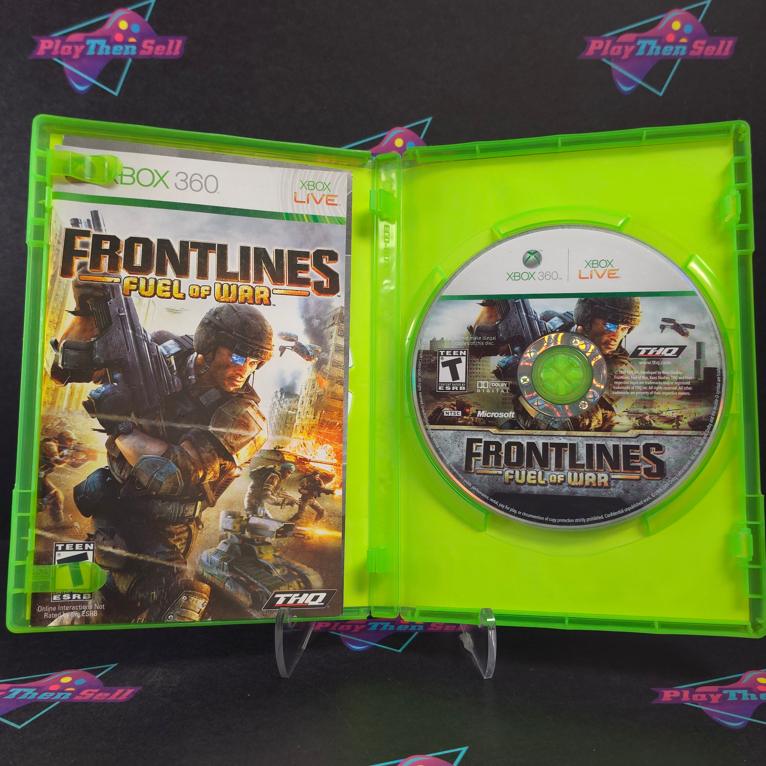 Frontlines Fuel of War Xbox 360 Complete - Very Good
