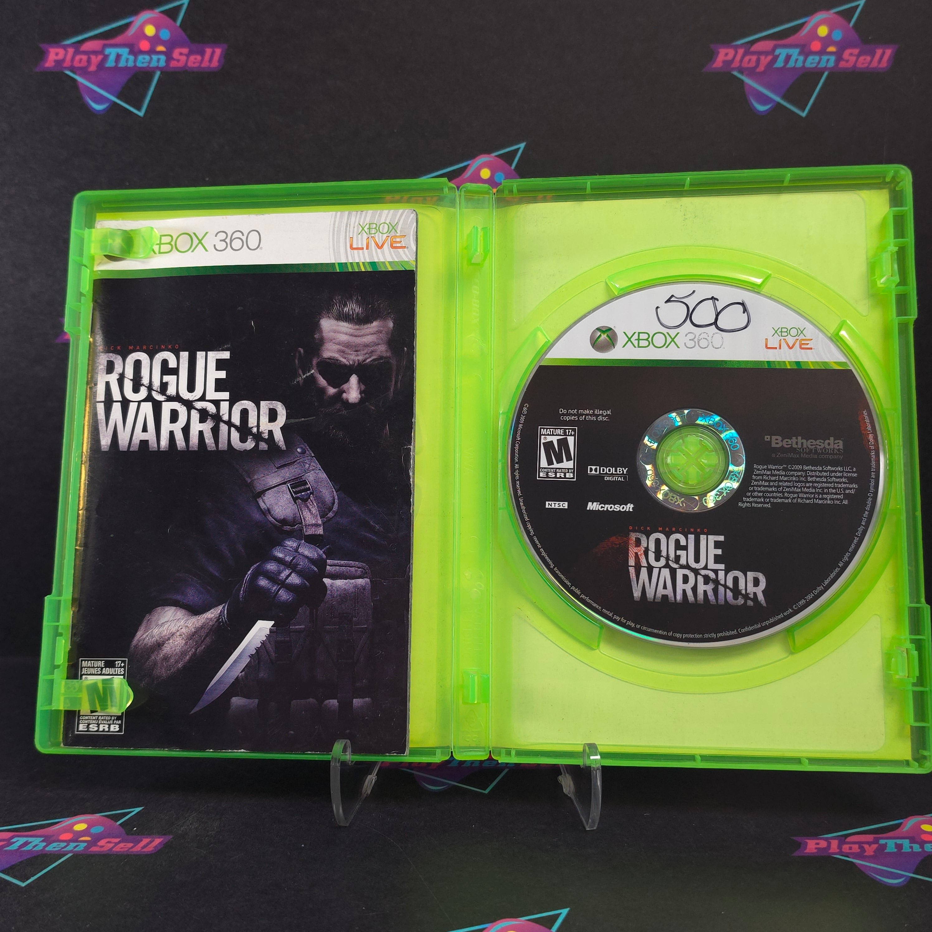 Rogue Warrior Xbox 360 Complete - Very Good