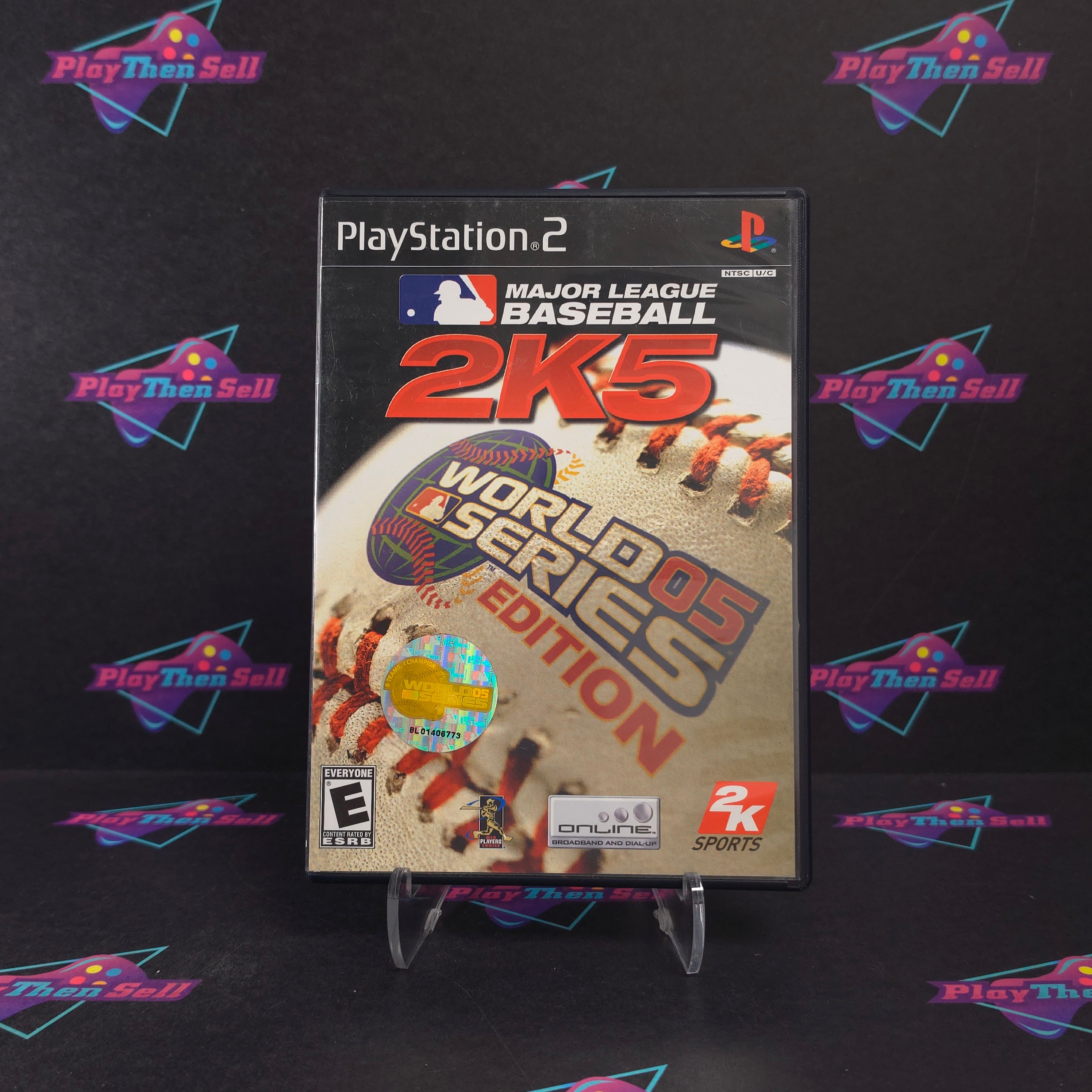 Major League Baseball 2K5 World Series 05 Edition PS2 PlayStation 2 Complete - Excellent