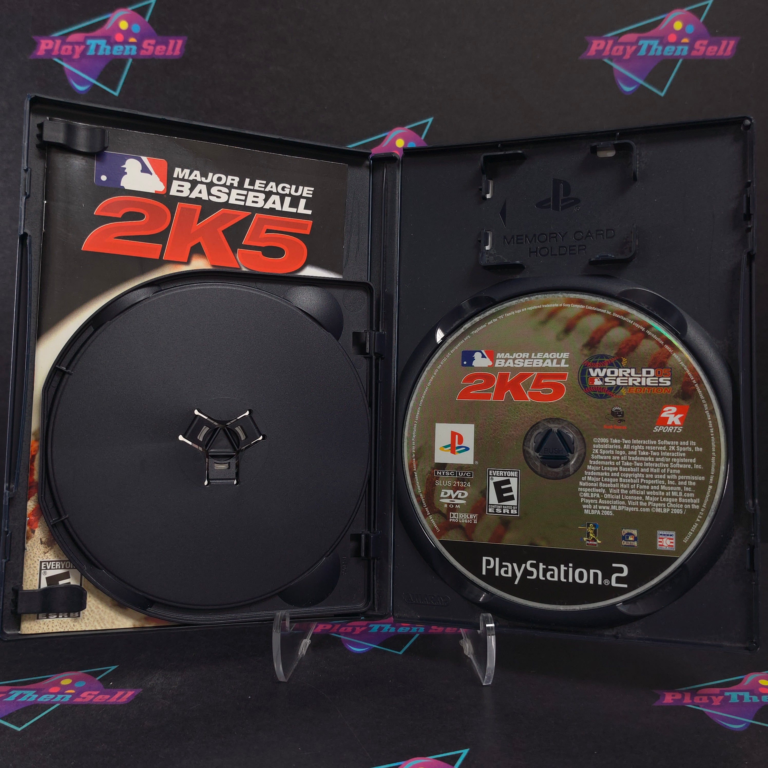 Major League Baseball 2K5 World Series 05 Edition PS2 PlayStation 2 Complete - Excellent