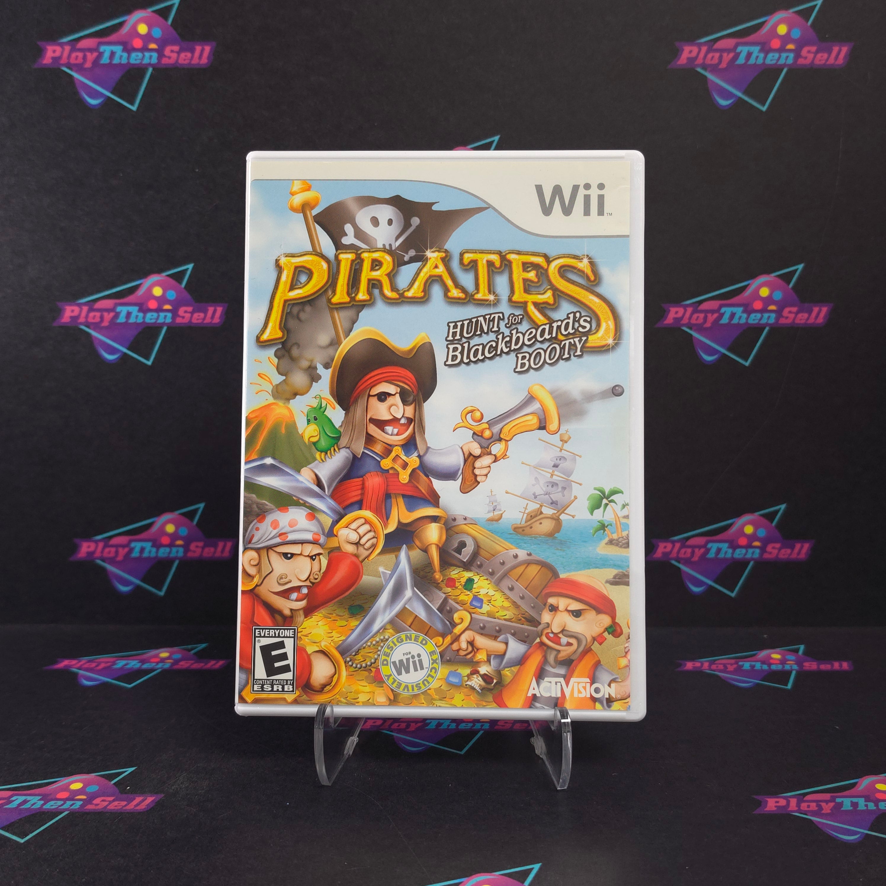 Pirates Hunt for Blackbeard's Booty Nintendo Wii Complete - Excellent