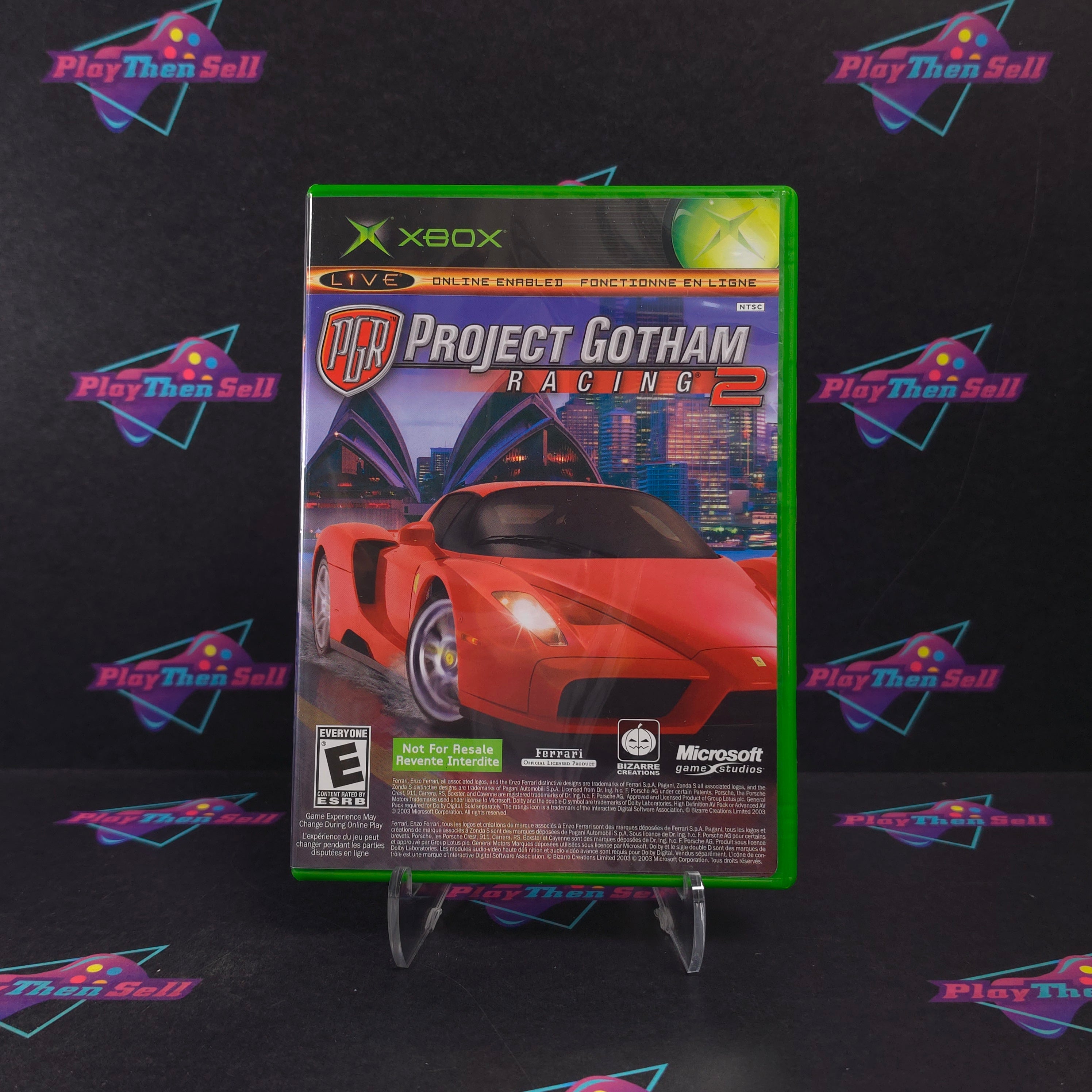 Project Gotham Racing 2 / Arcade Xbox Complete - Excellent