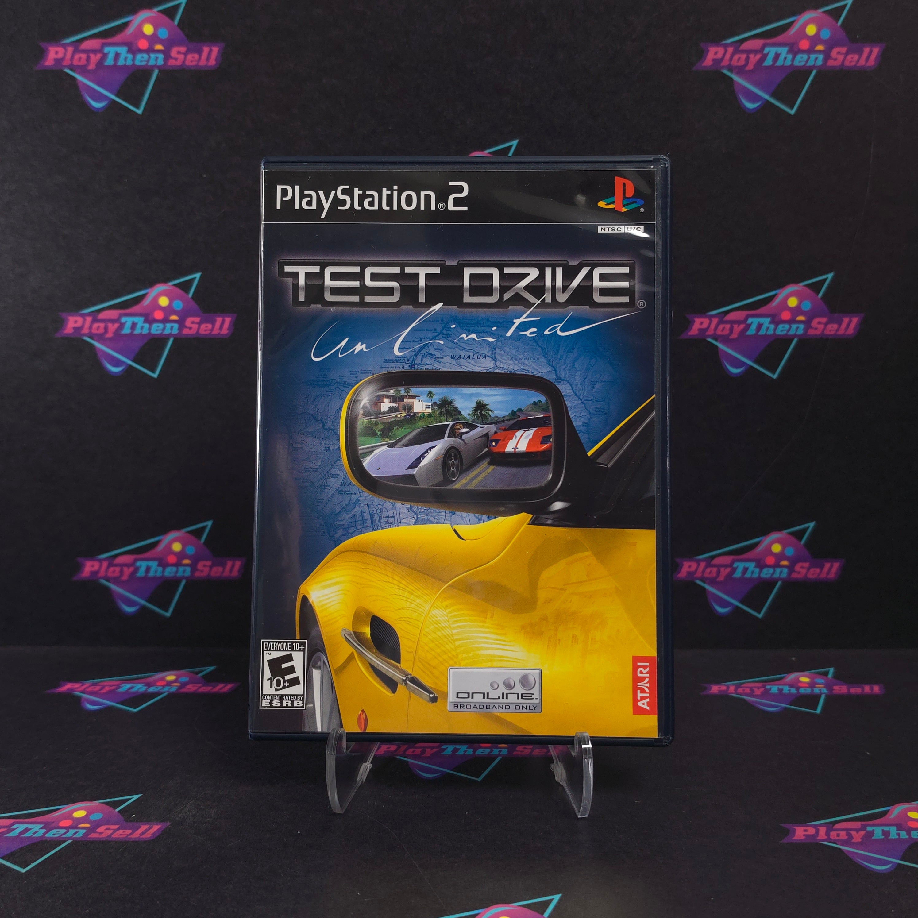 Test Drive Unlimited PS2 PlayStation 2 Complete - Excellent